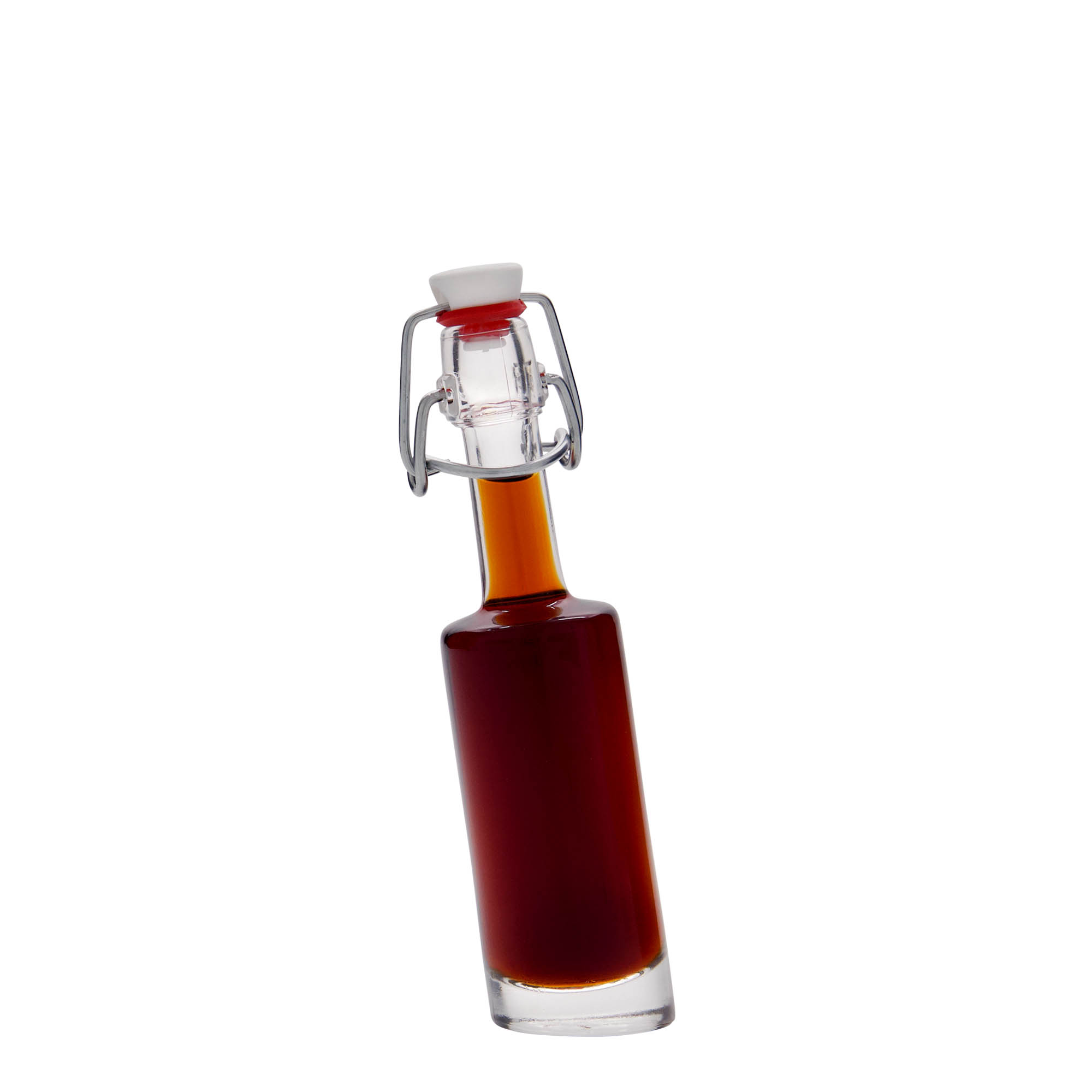 40 ml Glasflasche 'Bounty', Mündung: Bügelverschluss 40 ml Glasflasche 'Bounty', Mündung: Bügelverschluss