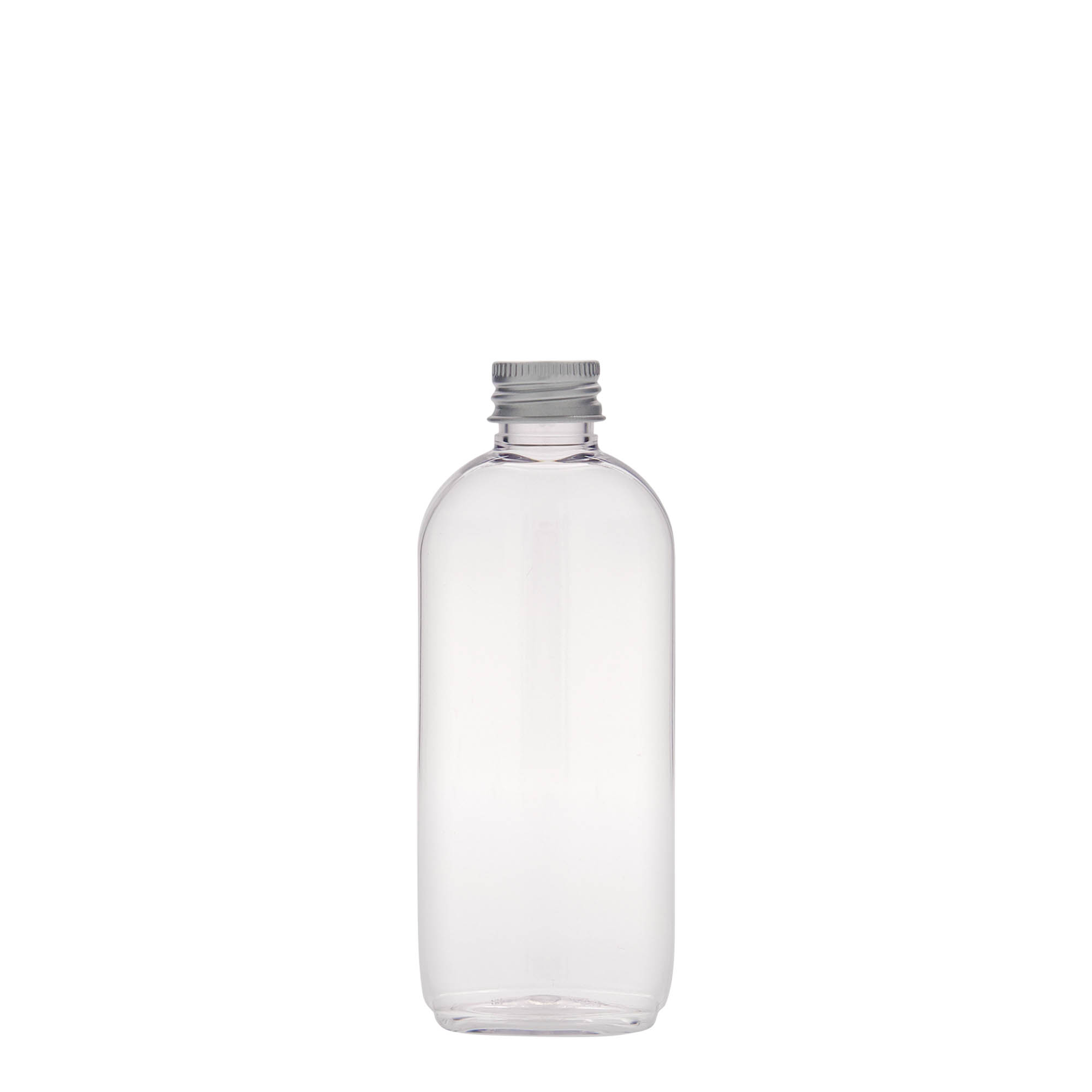 100 ml PET-Flasche «Iris», oval, Kunststoff, Mündung:  20/410
