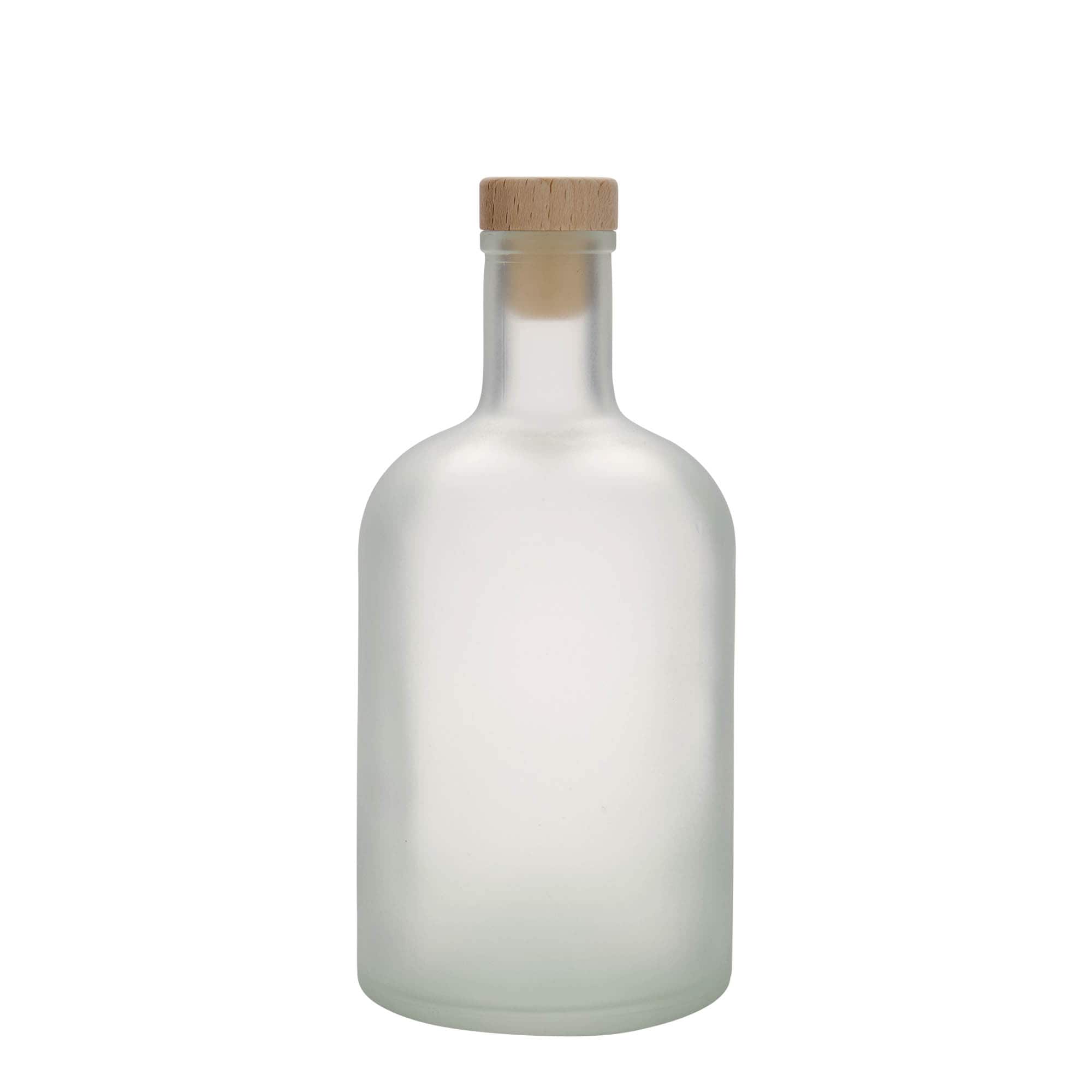 700 ml Glasflasche «Gerardino», geeist, Mündung: Kork