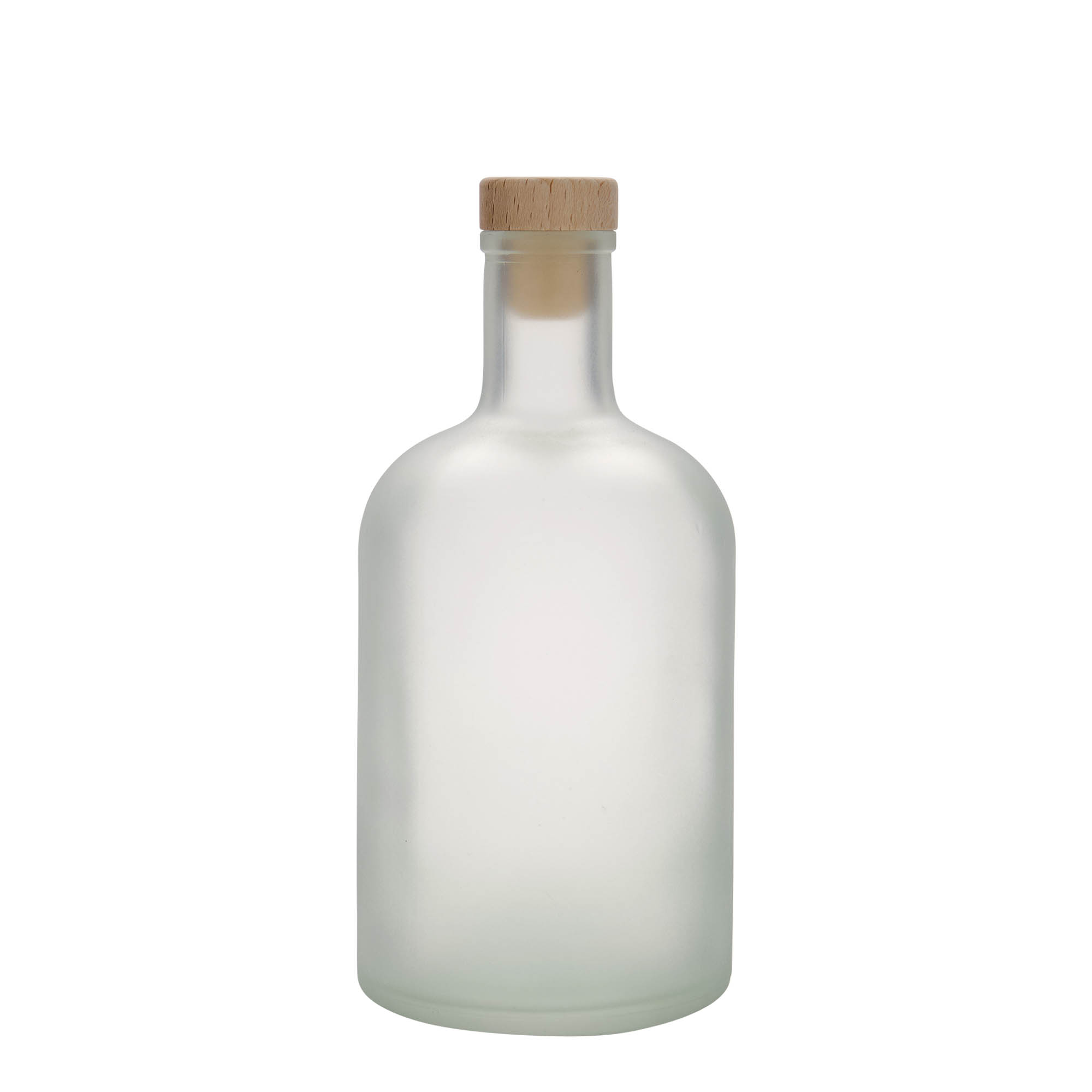 700 ml Glasflasche «Gerardino», geeist, Mündung: Kork
