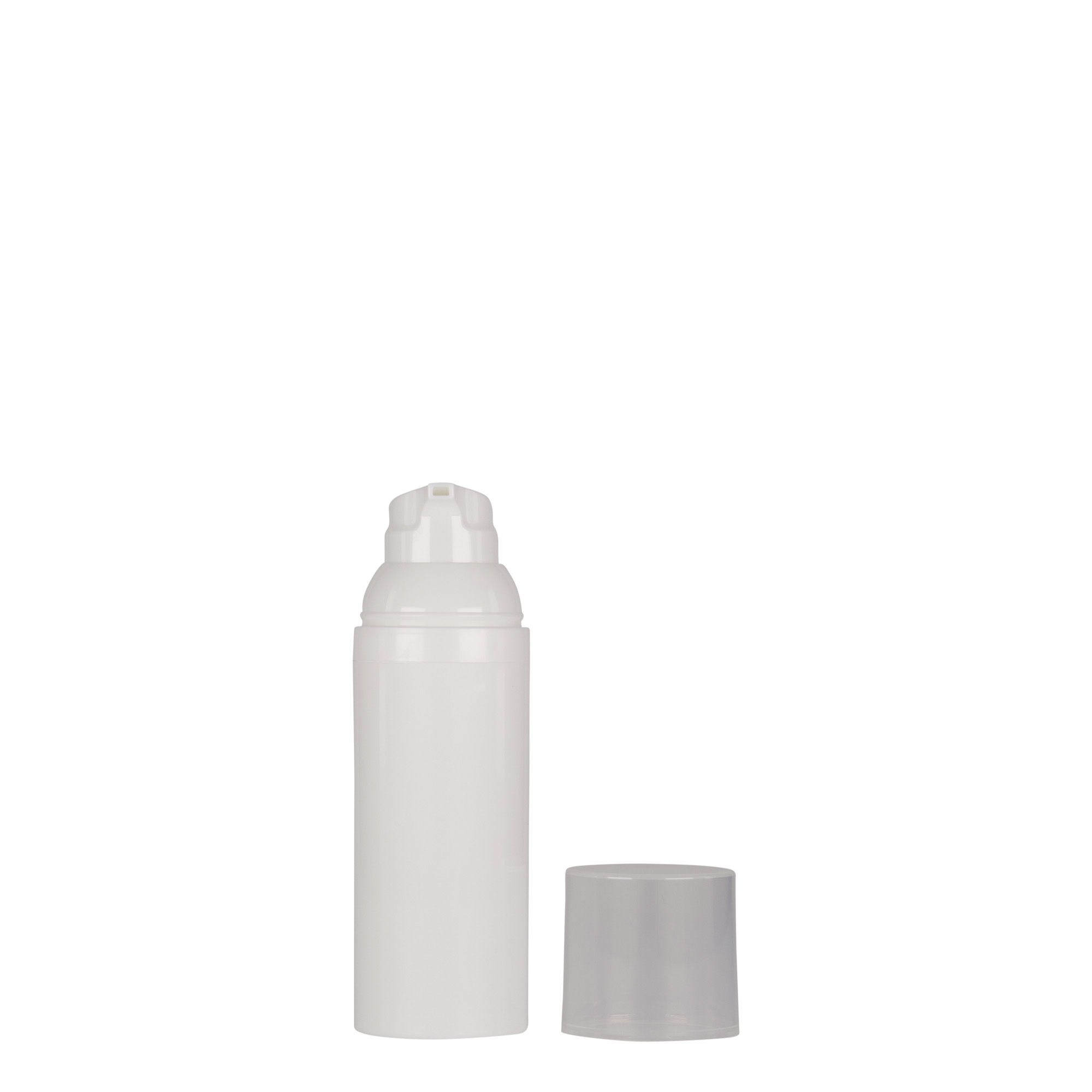 50 ml Airless Dispenser «Mezzo», PP-Kunststoff, weiss