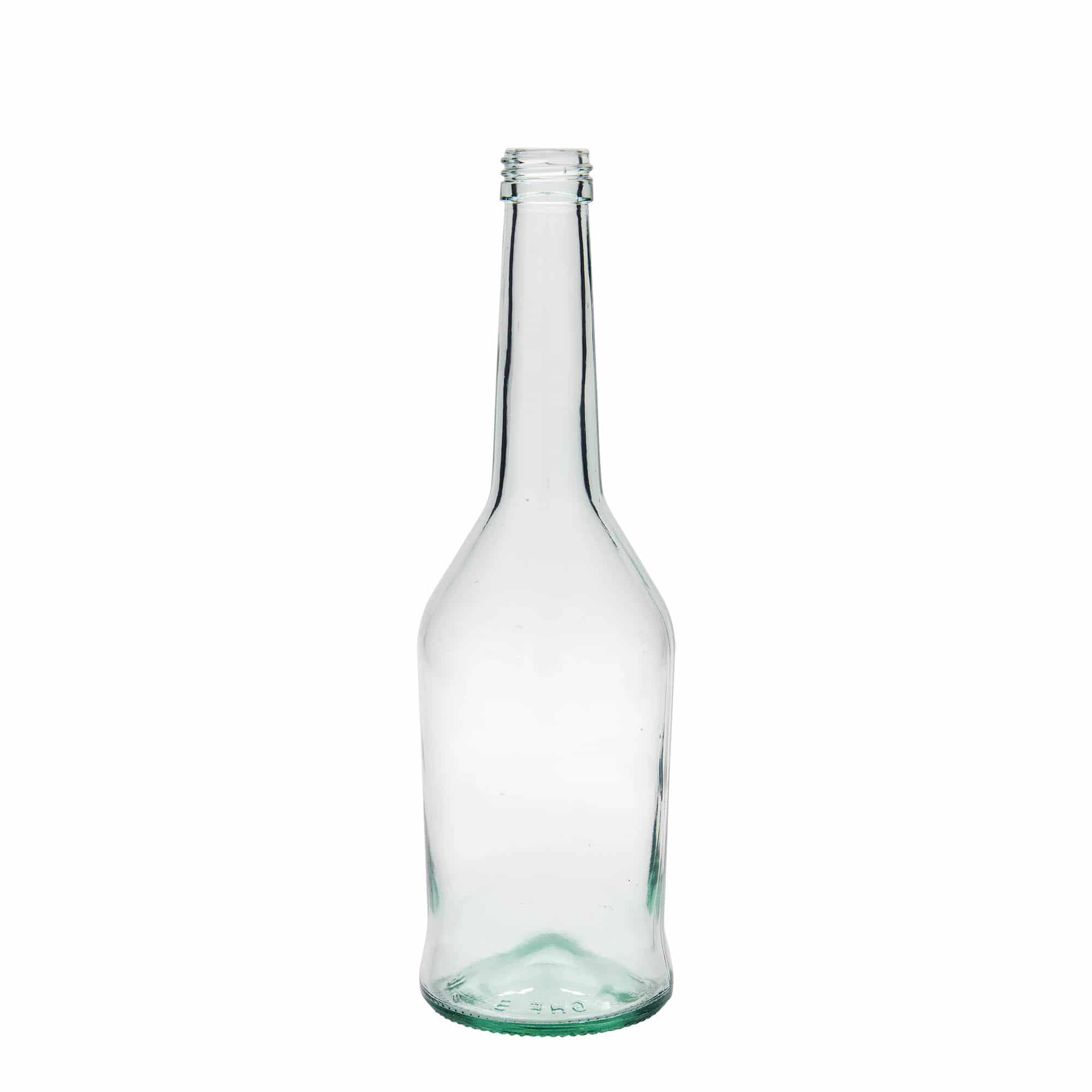 500 ml Glasflasche Spirituosenflasche, Mündung: PP 28 500 ml Glasflasche Spirituosenflasche, Mündung: PP 28
