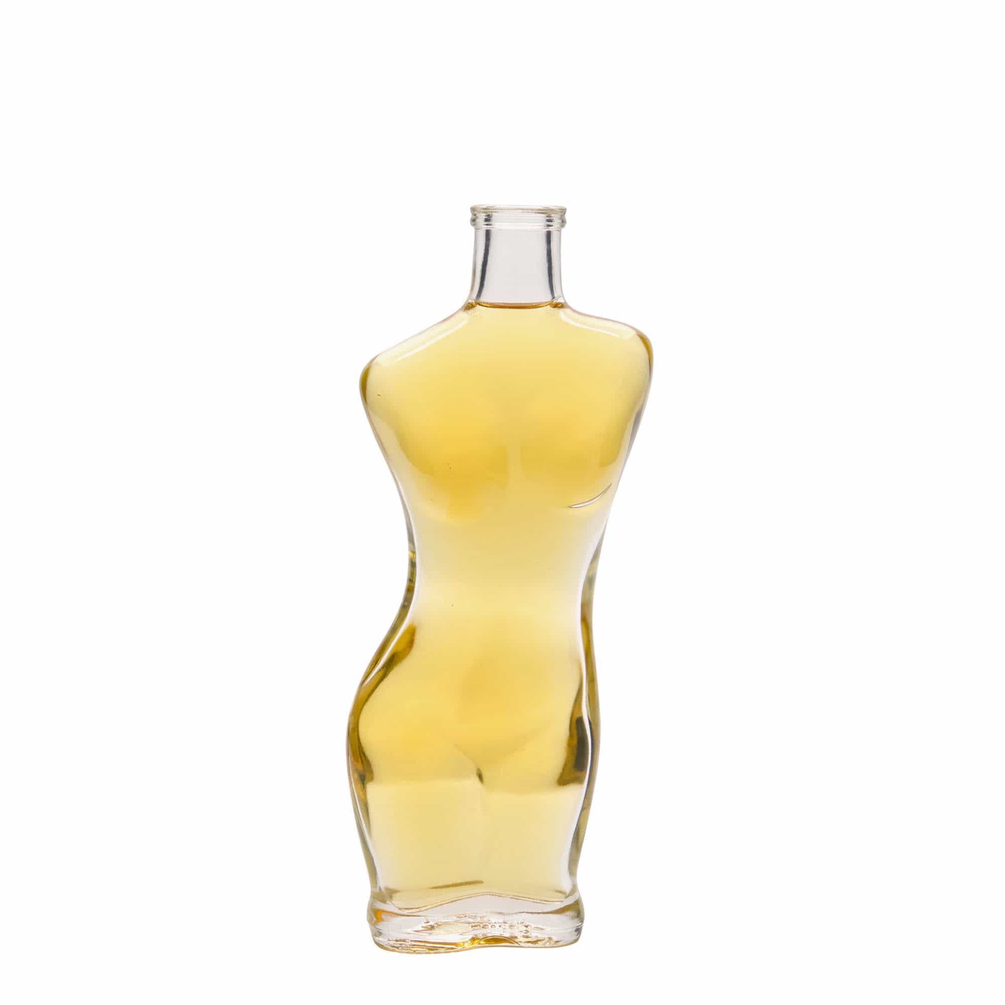200 ml Glasflasche «Eva», Mündung: Kork