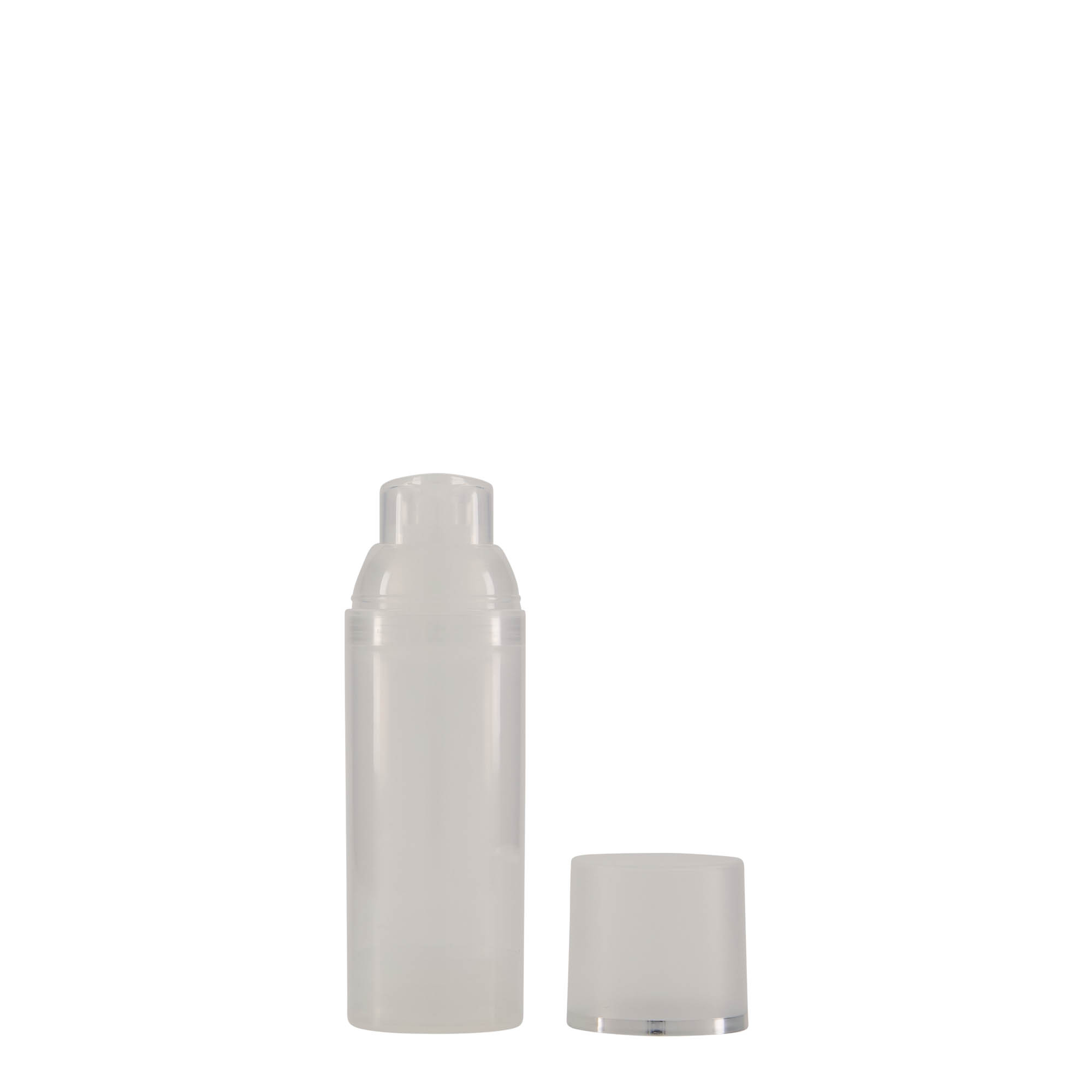 50 ml Airless Dispenser 'Mezzo', PP-Kunststoff, natur 50 ml Airless Dispenser 'Mezzo', PP-Kunststoff, natur