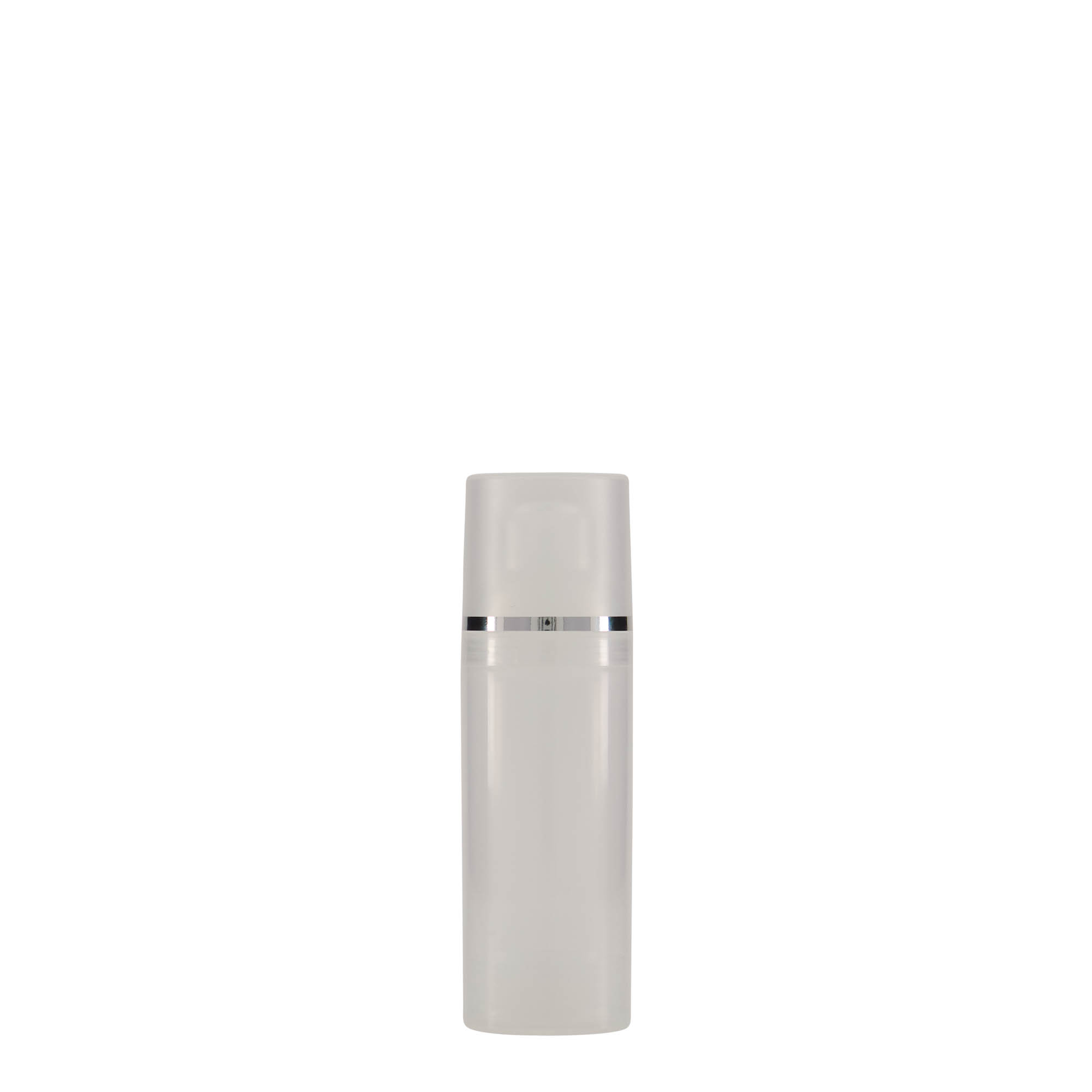 50 ml Airless Dispenser 'Mezzo', PP-Kunststoff, natur 50 ml Airless Dispenser 'Mezzo', PP-Kunststoff, natur