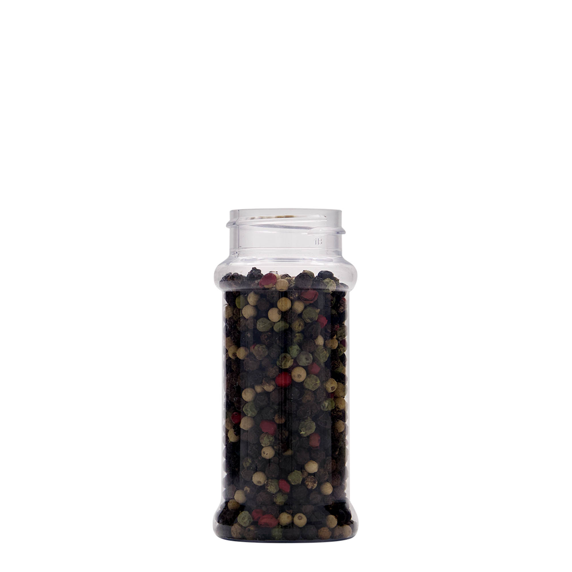100 ml PET-Gewürzdose, Kunststoff, Mündung: 38/400 100 ml PET-Gewürzdose, Kunststoff, Mündung: 38/400