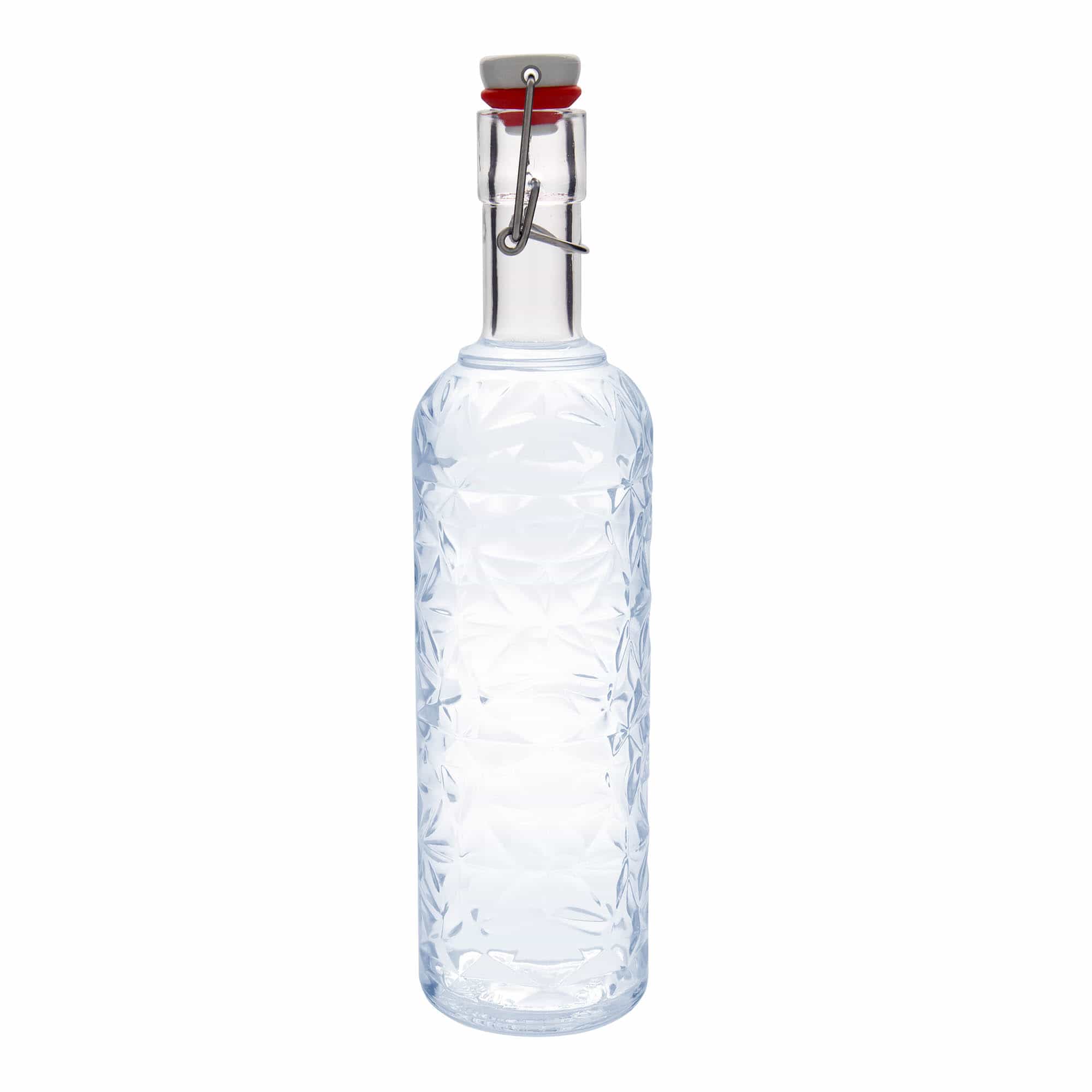 1.000 ml Glasflasche «Oriente», Mündung: Bügelverschluss