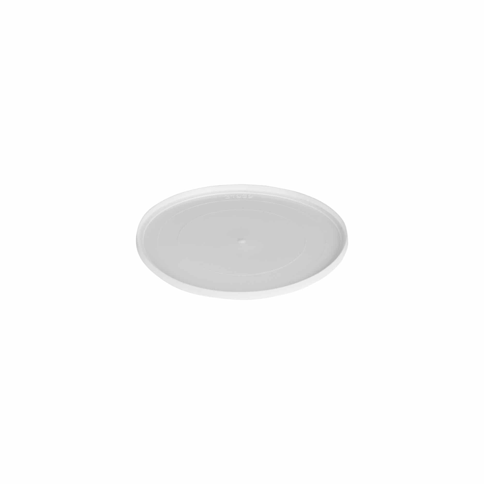 Abdeckscheibe für 150 ml «Bianca», PP-Kunststoff, weiss