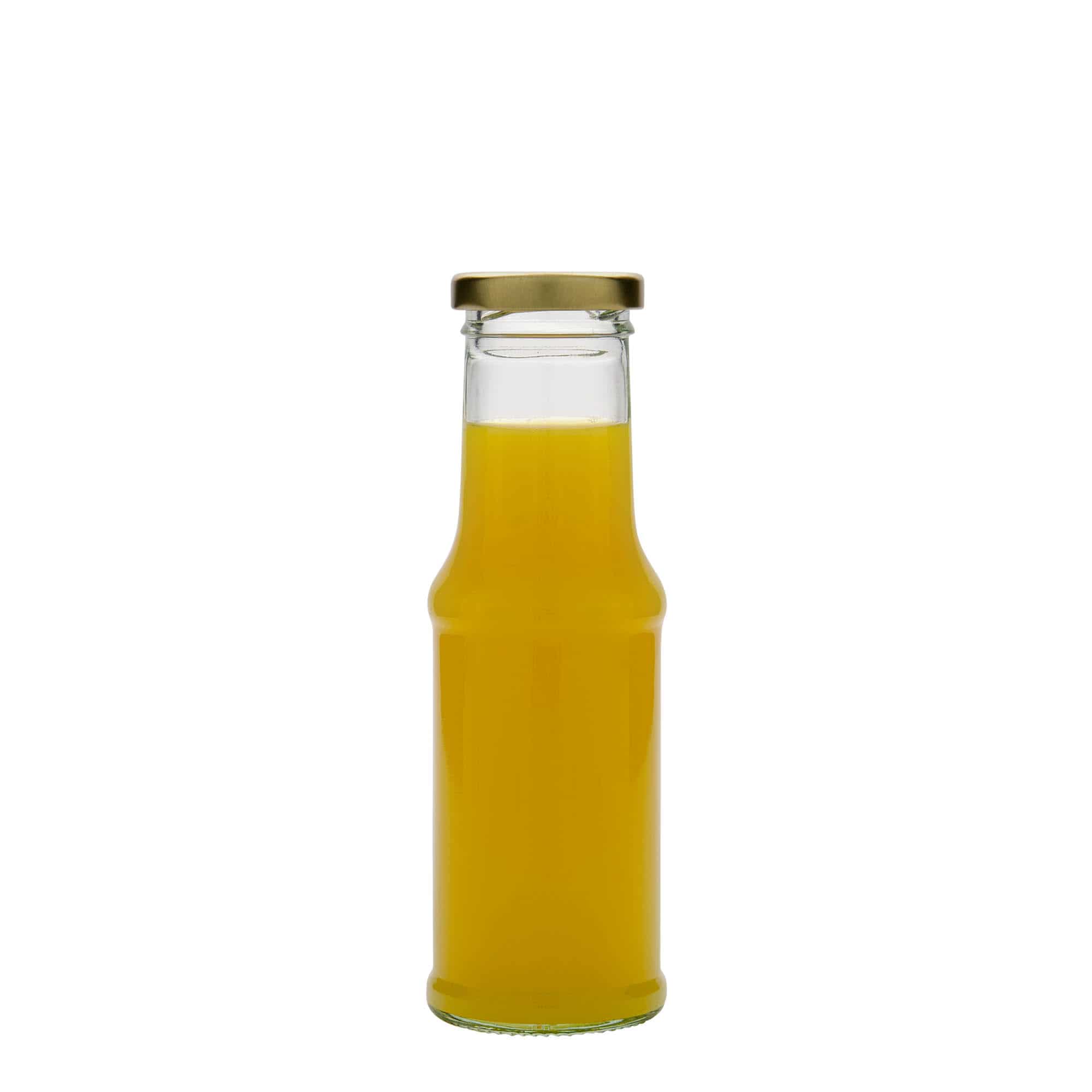 200 ml Saucenflasche, Glas, Mündung: Twist-Off (TO 43)