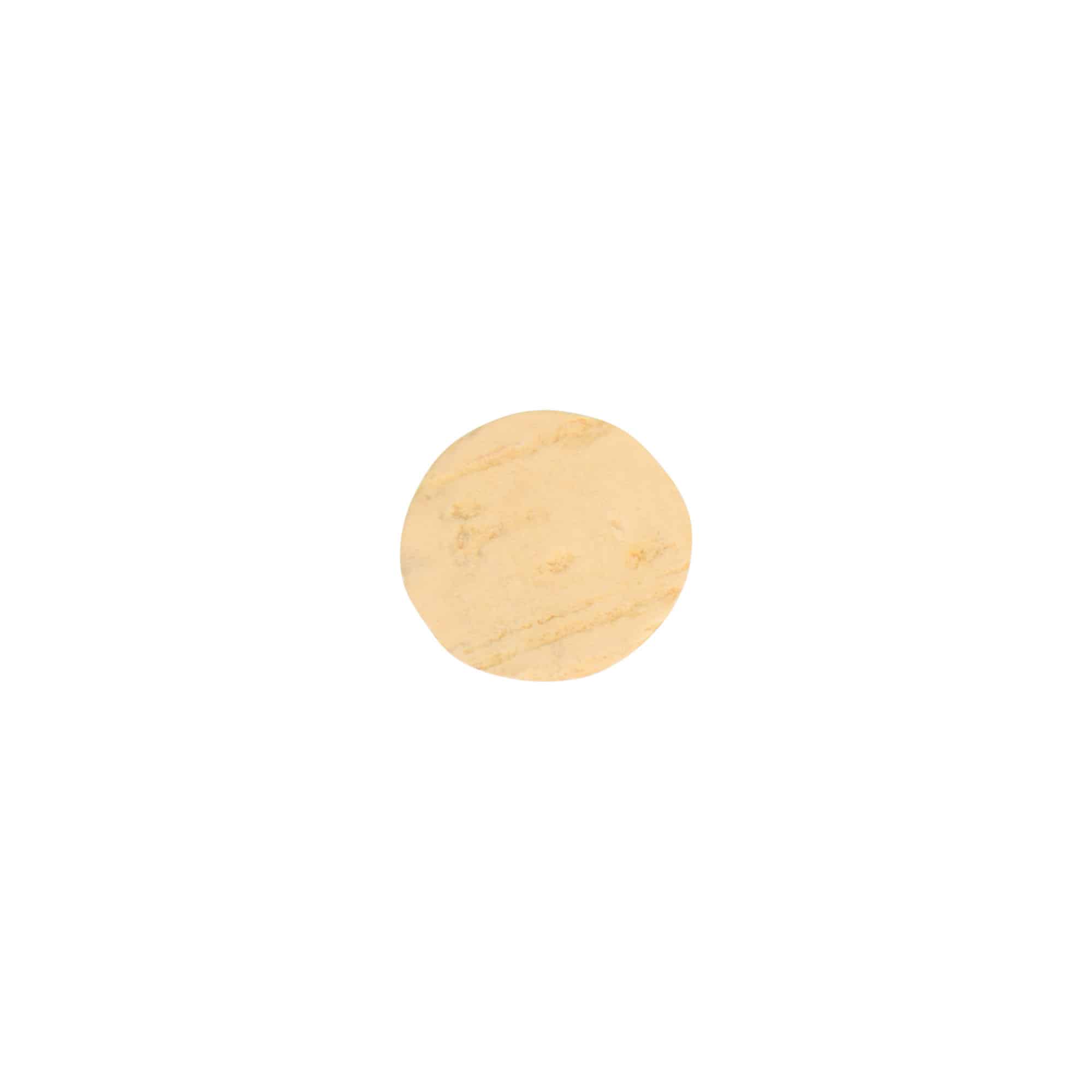 Spitzkorken 14-17 x 22, Presskork, beige, für Mündung: Kork