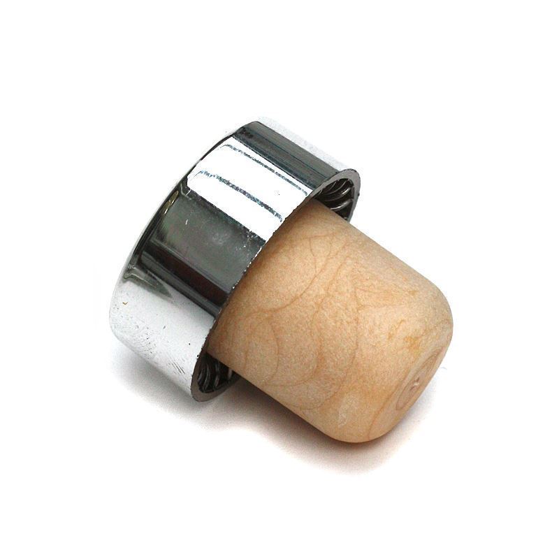 Griffkorken 19 mm, Kunststoff, silber, für Mündung: Kork Griffkorken 19 mm, Kunststoff, silber, für Mündung: Kork