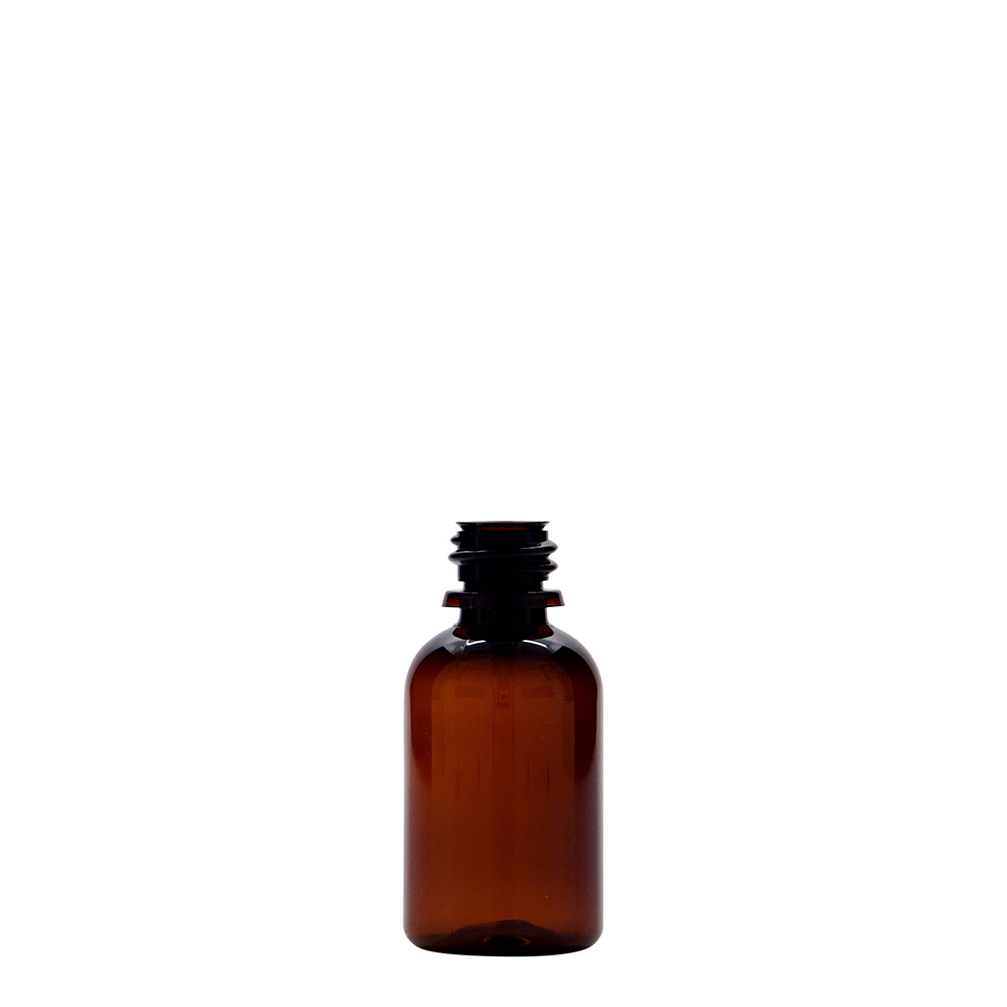 30 ml PET-Medizinflasche 'Easy Living', braun, Kunststoff, Mündung: DIN 18