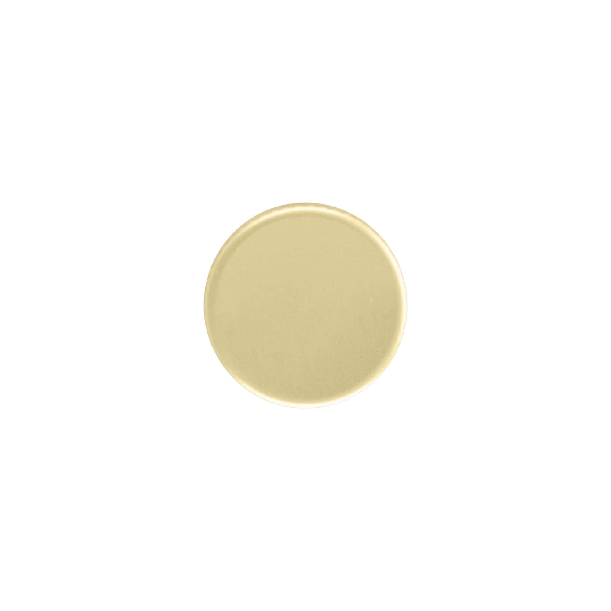 Schraubverschluss, Metall, gold, für Mündung: PP 28