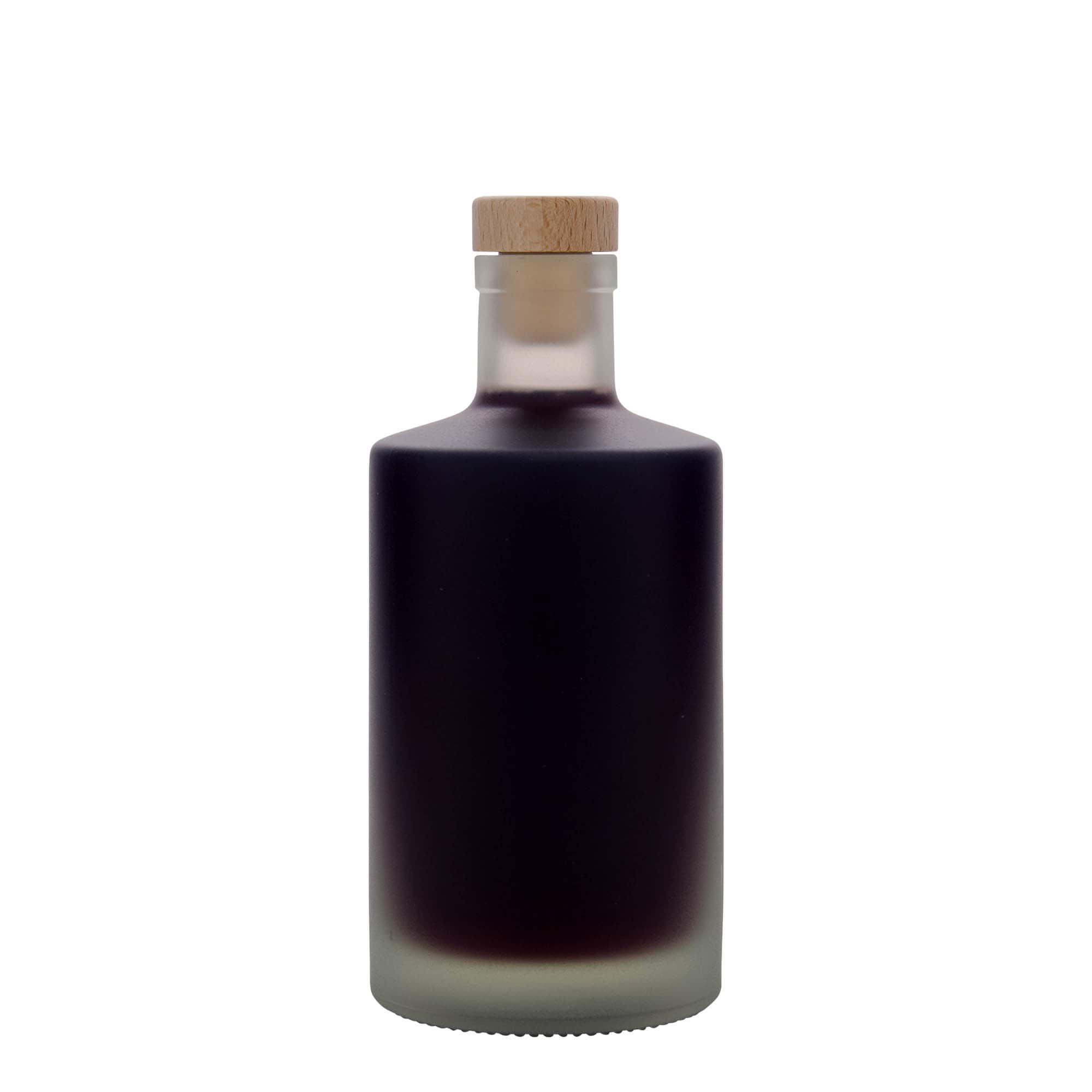 500 ml Glasflasche «Caroline», geeist, Mündung: Kork