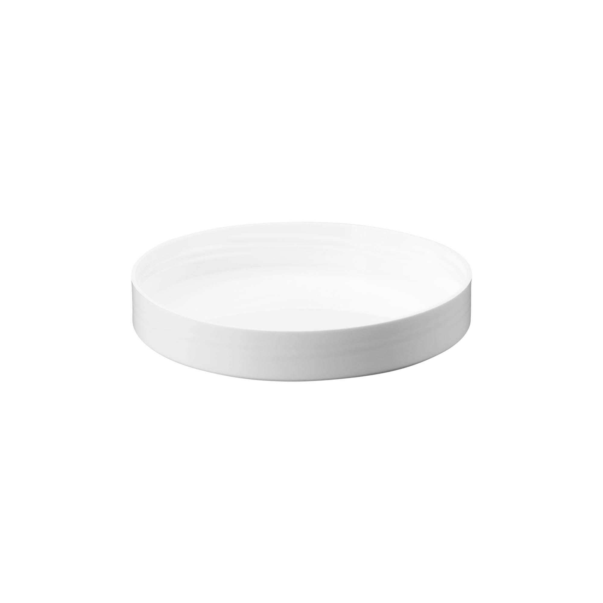 Schraubverschluss 'White Line' 250ml, PP-Kunststoff, weiß Schraubverschluss 'White Line' 250ml, PP-Kunststoff, weiß