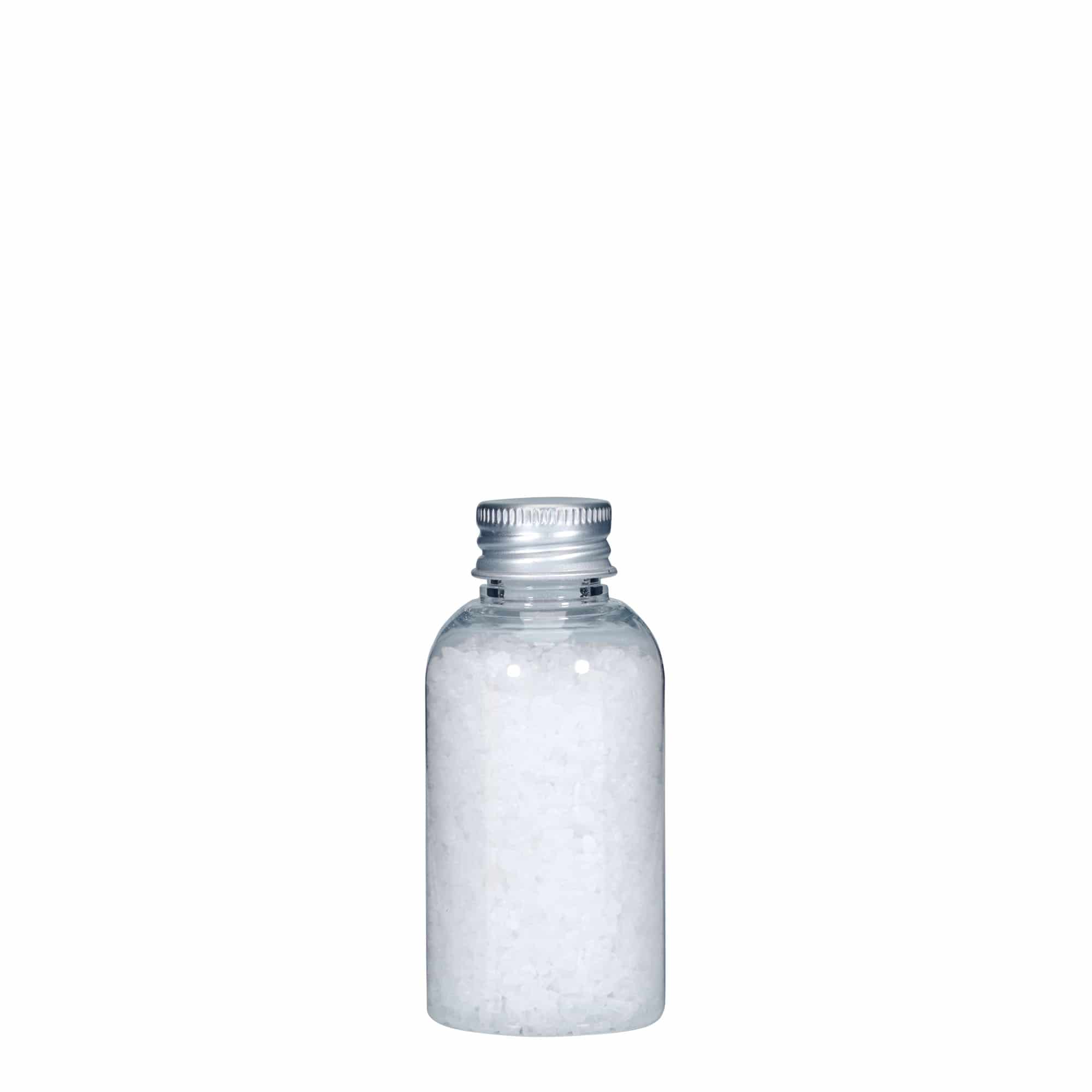 50 ml PET-Flasche «Boston», Kunststoff, Mündung:  20/410