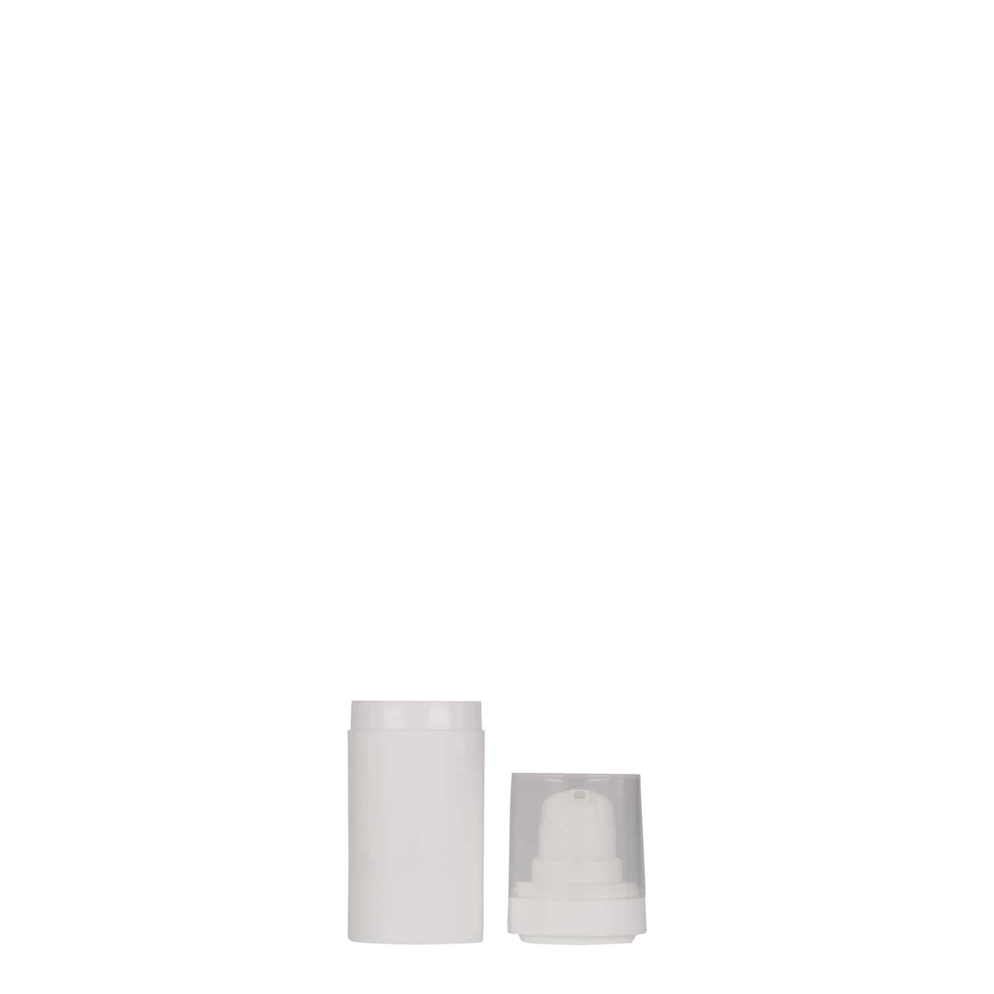 15 ml Airless Dispenser «Micro», PP-Kunststoff, weiss