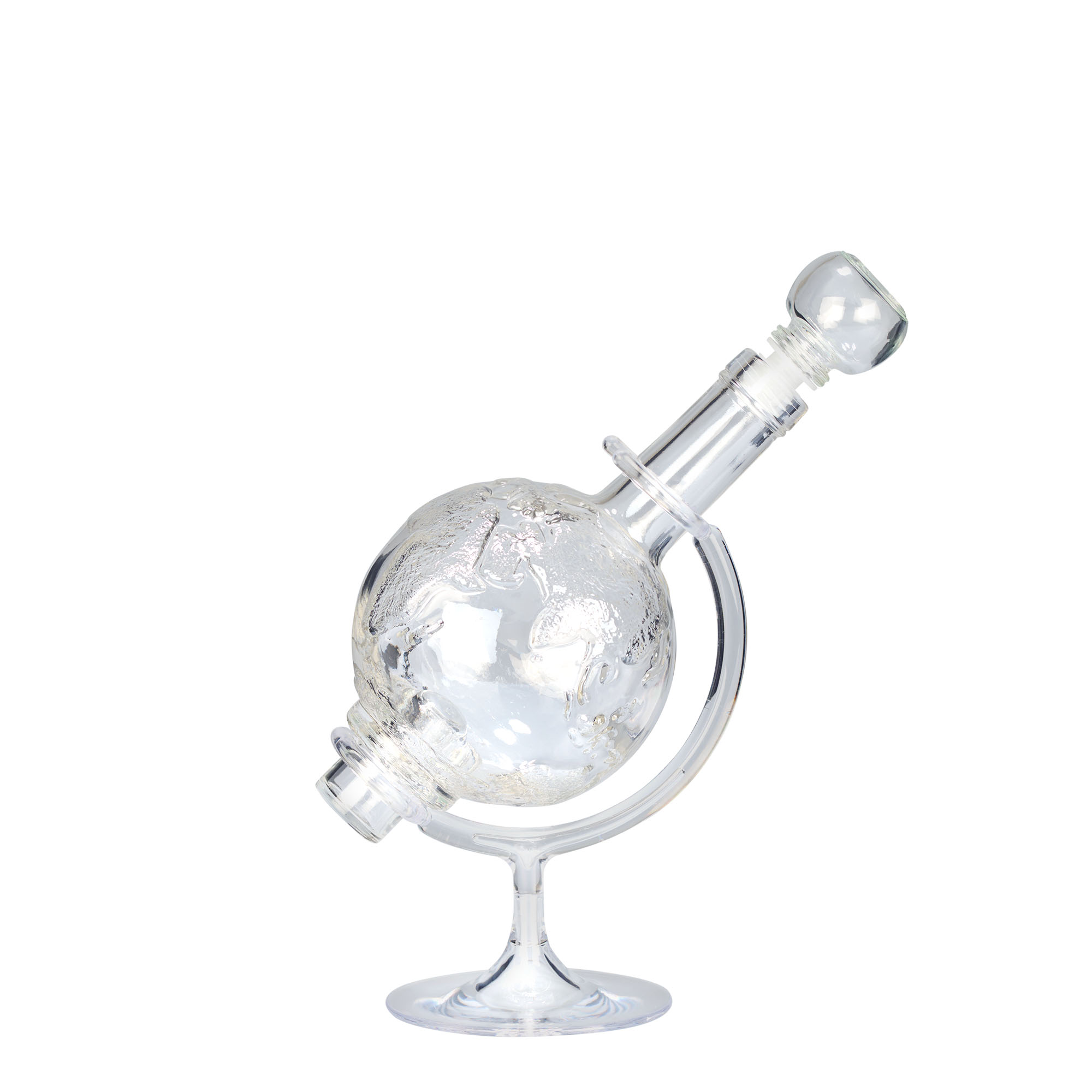 500 ml Glasflasche 'Globus', Mündung: Kork