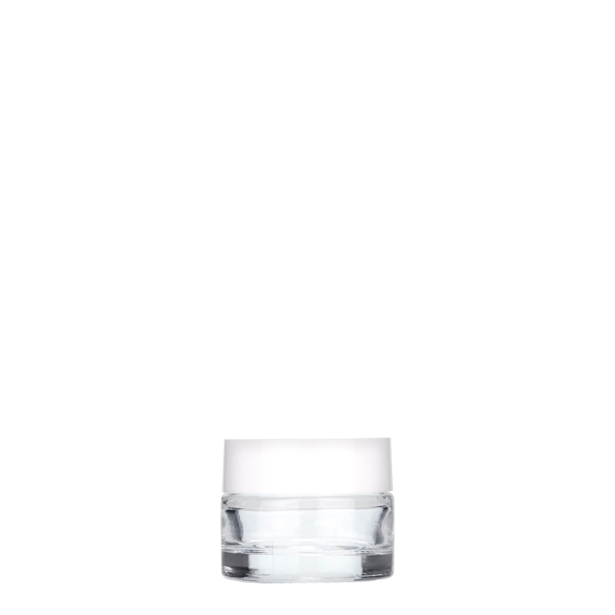 5 ml Tiegel «Beauty», Glas, Mündung: Schraubverschluss