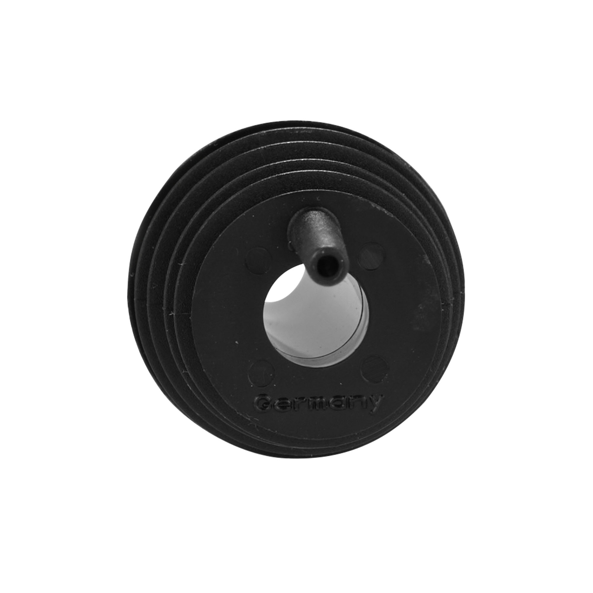 Ausgießer Inox mit Kappe, Edelstahl, silber Ausgießer Inox mit Kappe, Edelstahl, silber