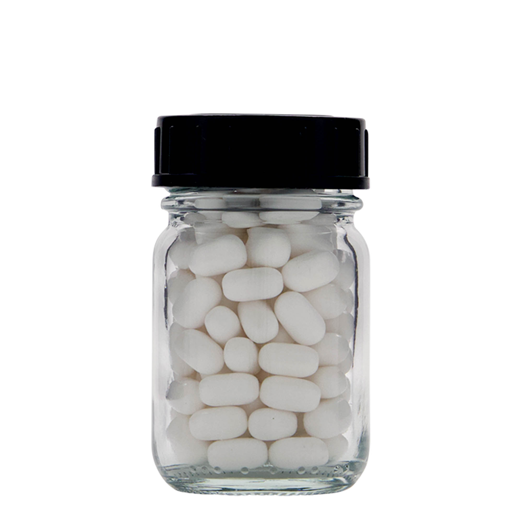 50 ml Weithalsglas, Mündung: DIN 40 50 ml Weithalsglas, Mündung: DIN 40