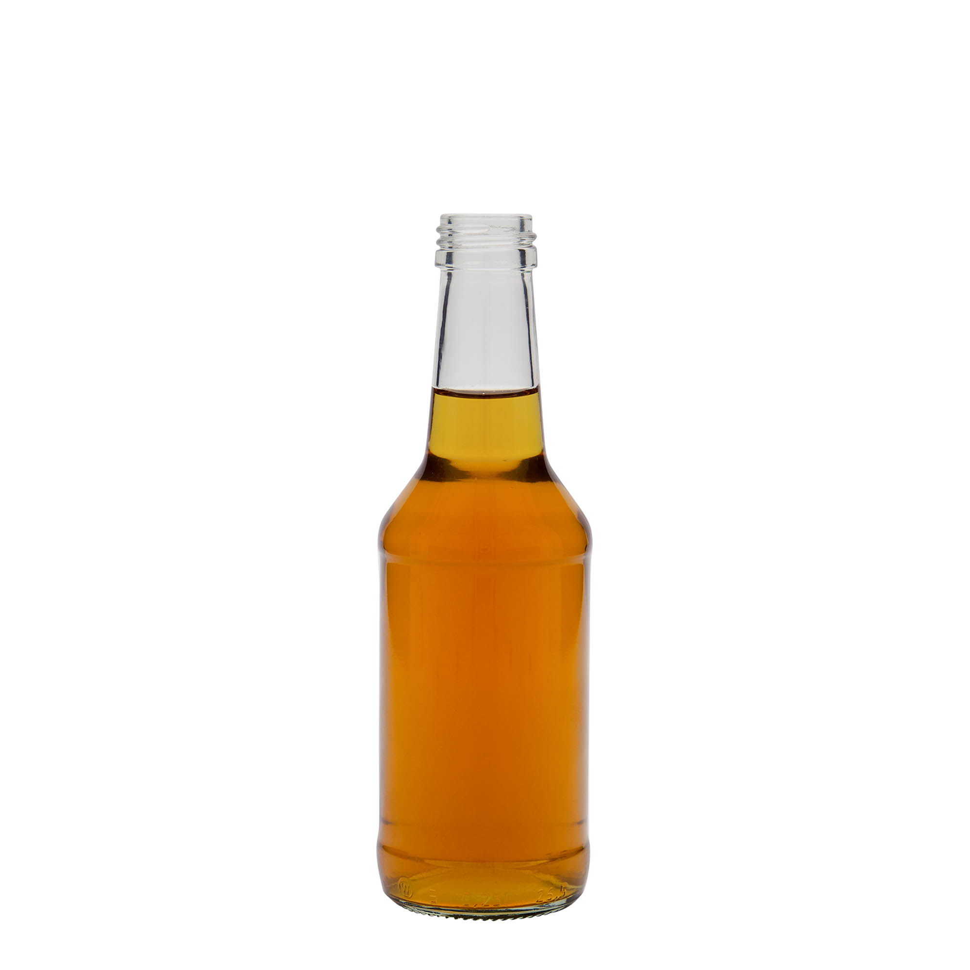 250 ml Glasflasche 'Nils', Mündung: PP 28 250 ml Glasflasche 'Nils', Mündung: PP 28