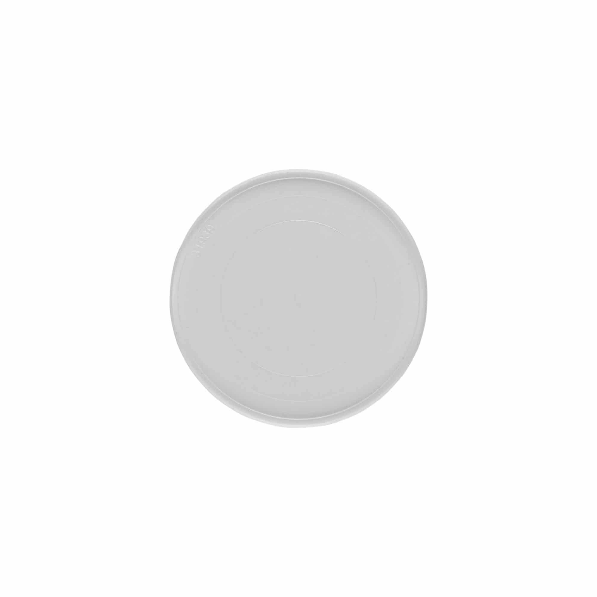 Abdeckscheibe für 150 ml 'Bianca', PP-Kunststoff, weiß