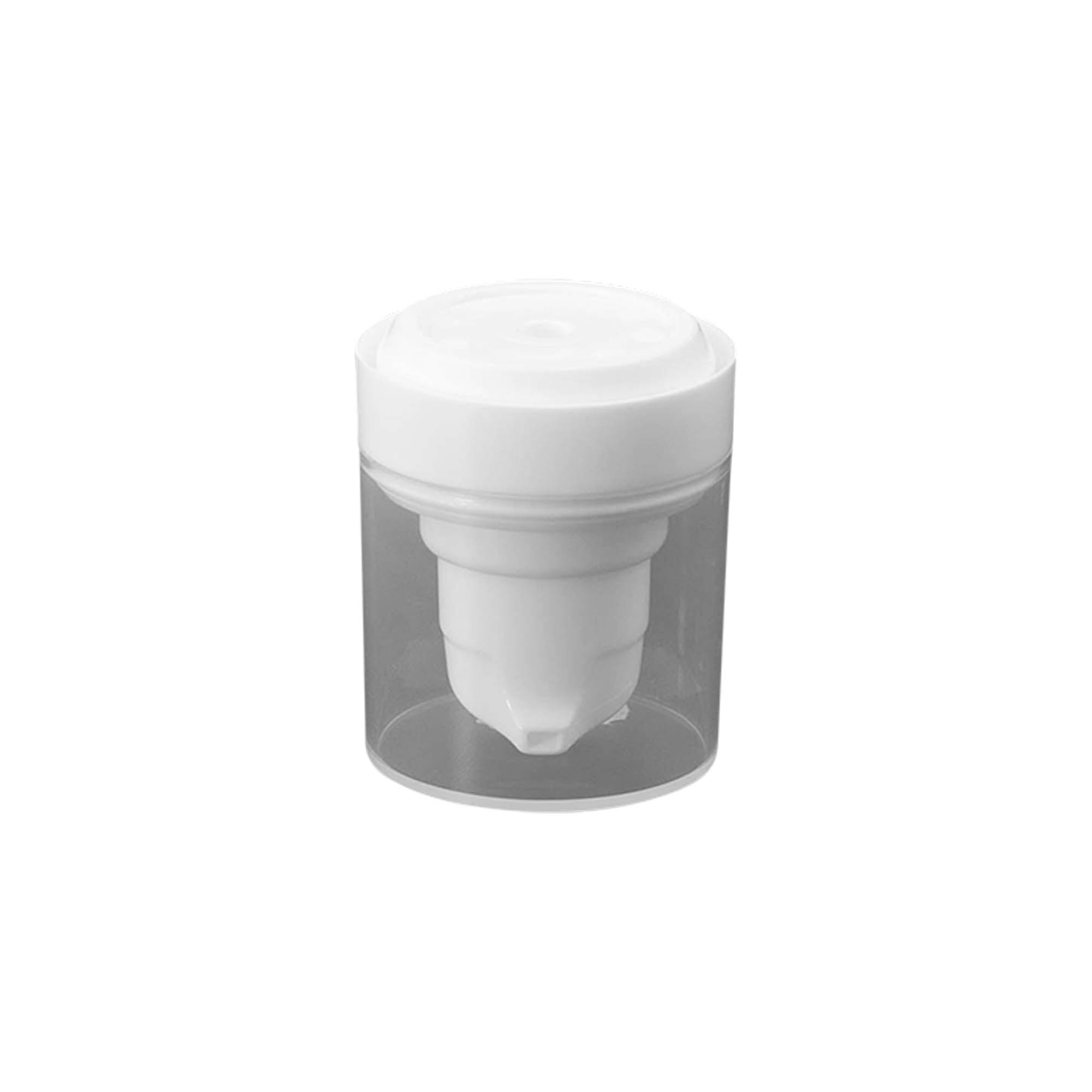 Airless Dispenser Pumpkopf «Micro», PP-Kunststoff, weiss
