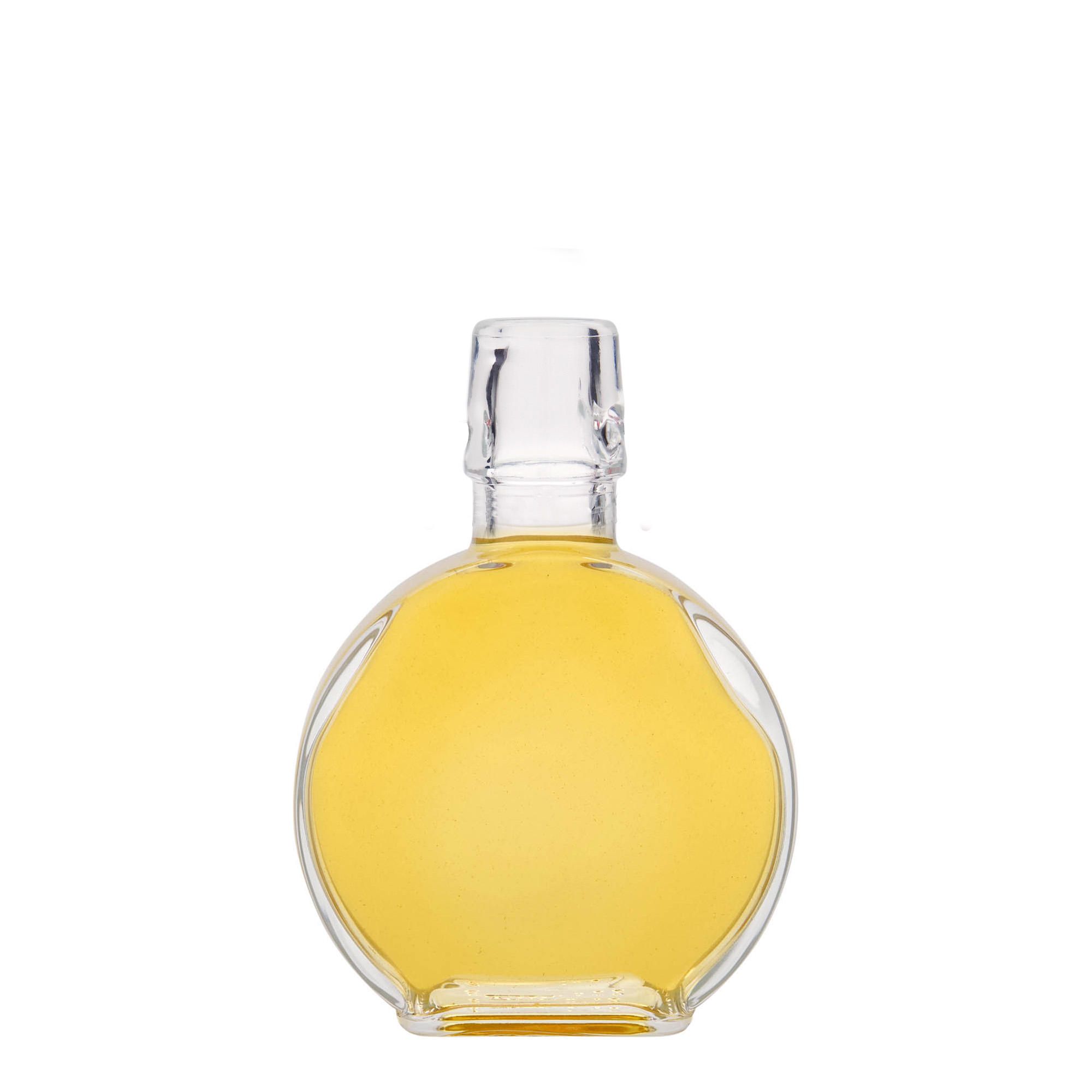 200 ml Glasflasche «Sensatione», rechteckig, Mündung: Bügelverschluss