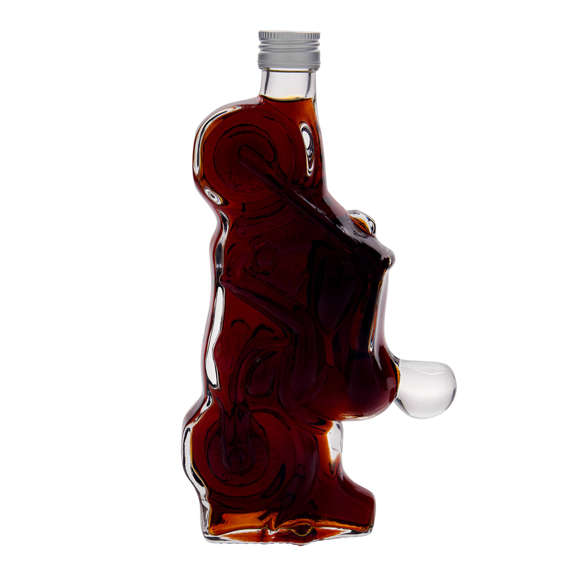 350 ml Glasflasche «Motorrad», Mündung: PP 28