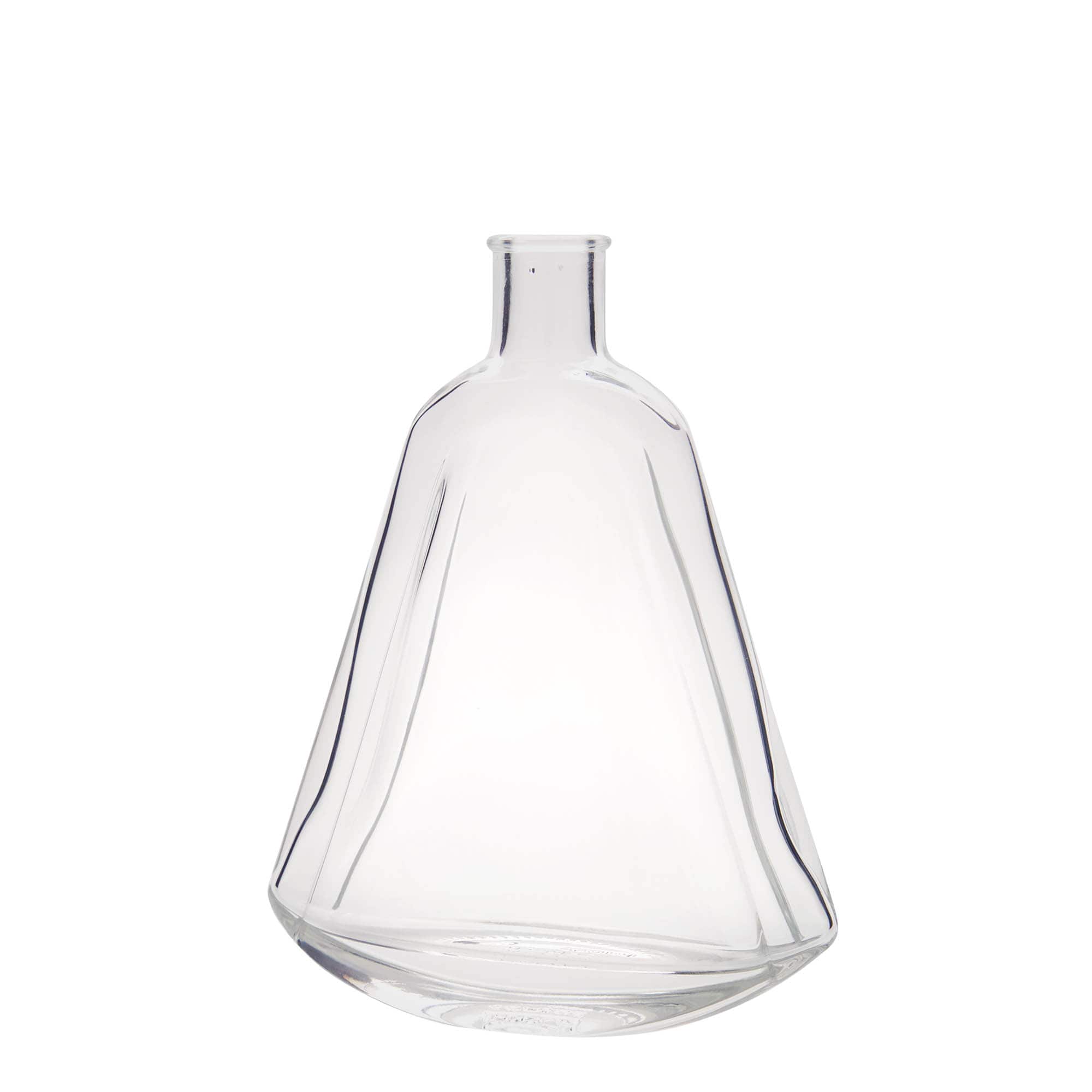 350 ml Glasflasche «Maurizio», oval, Mündung: Kork