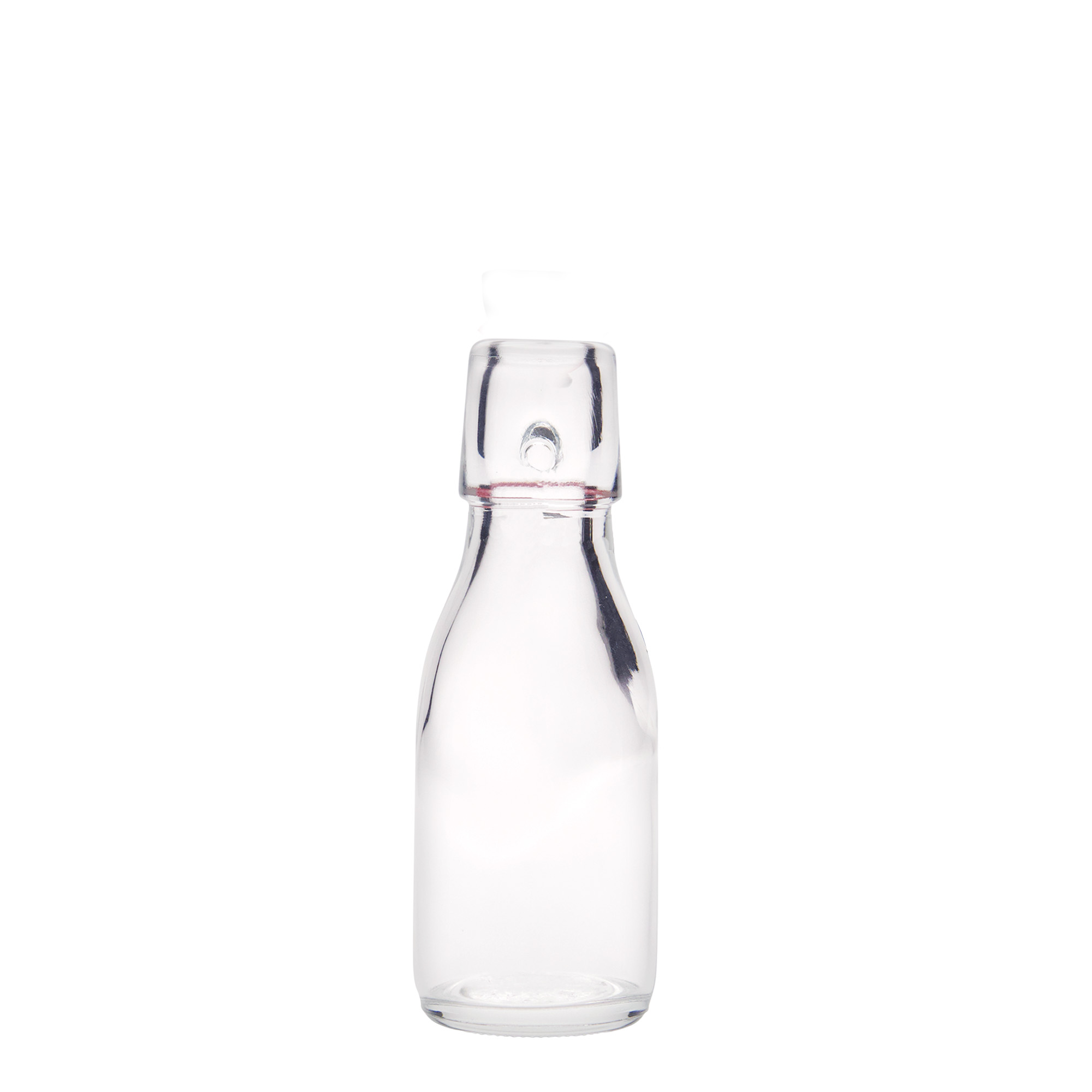 100 ml Glasflasche 'Paul', Mündung: Bügelverschluss 100 ml Glasflasche 'Paul', Mündung: Bügelverschluss