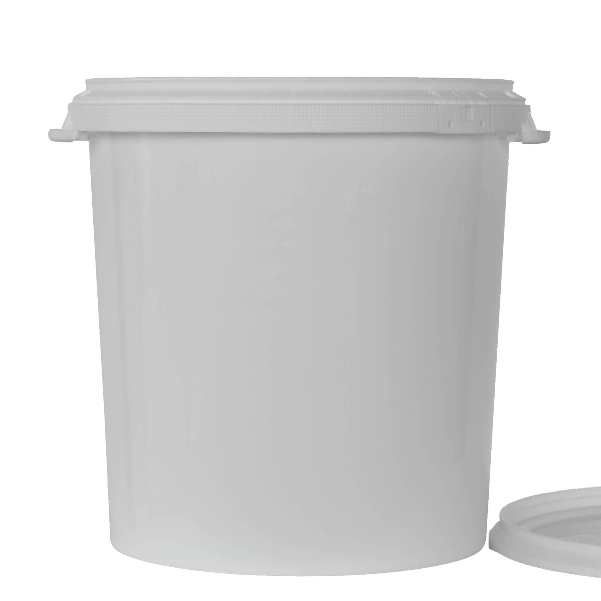 30 l Eimer, PP-Kunststoff, weiss
