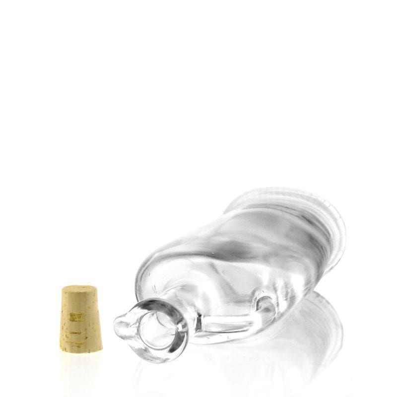 500 ml Glasflasche «Eleganta», oval, Mündung: Kork