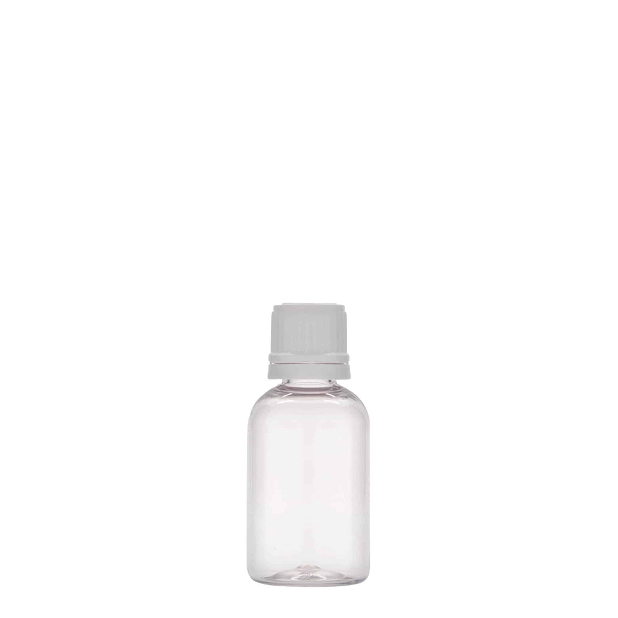 30 ml PET-Medizinflasche «Easy Living», Kunststoff, Mündung: DIN 18