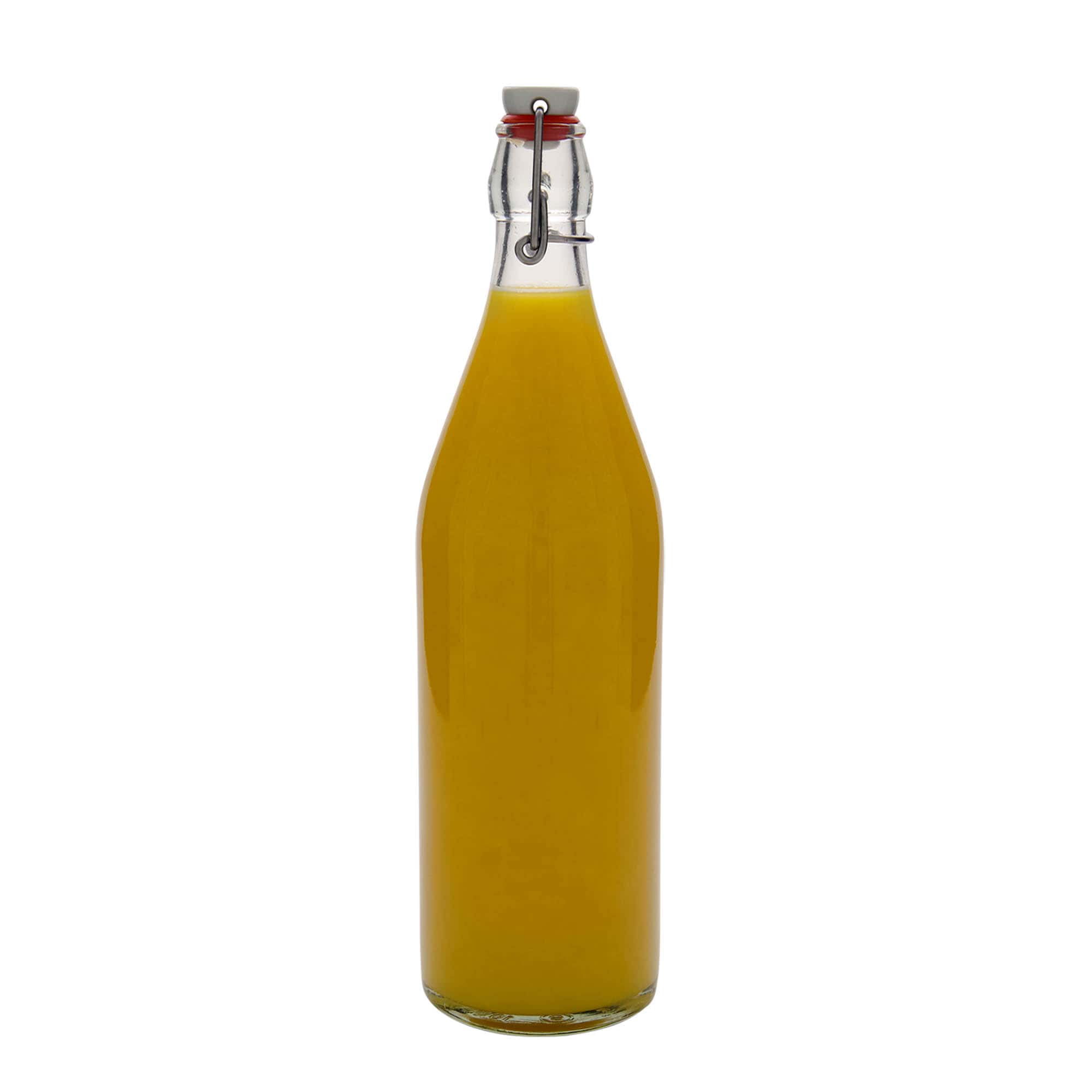 1.000 ml Glasflasche «Giara», Mündung: Bügelverschluss