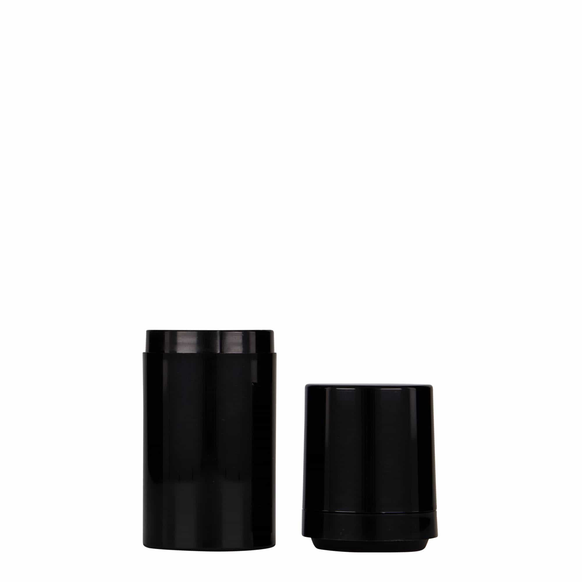 30 ml Airless Dispenser «Mezzo», PP-Kunststoff, schwarz