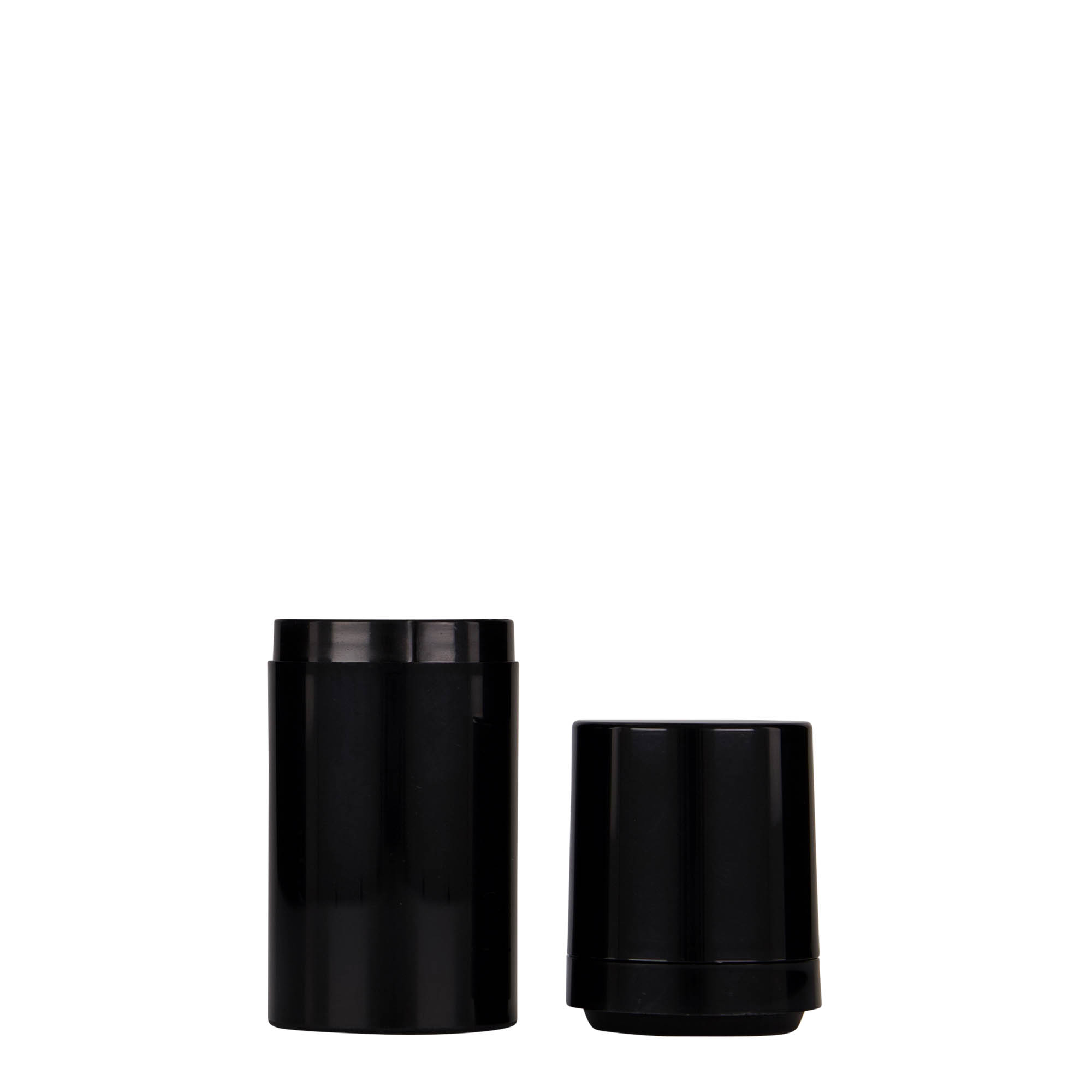 30 ml Airless Dispenser «Mezzo», PP-Kunststoff, schwarz