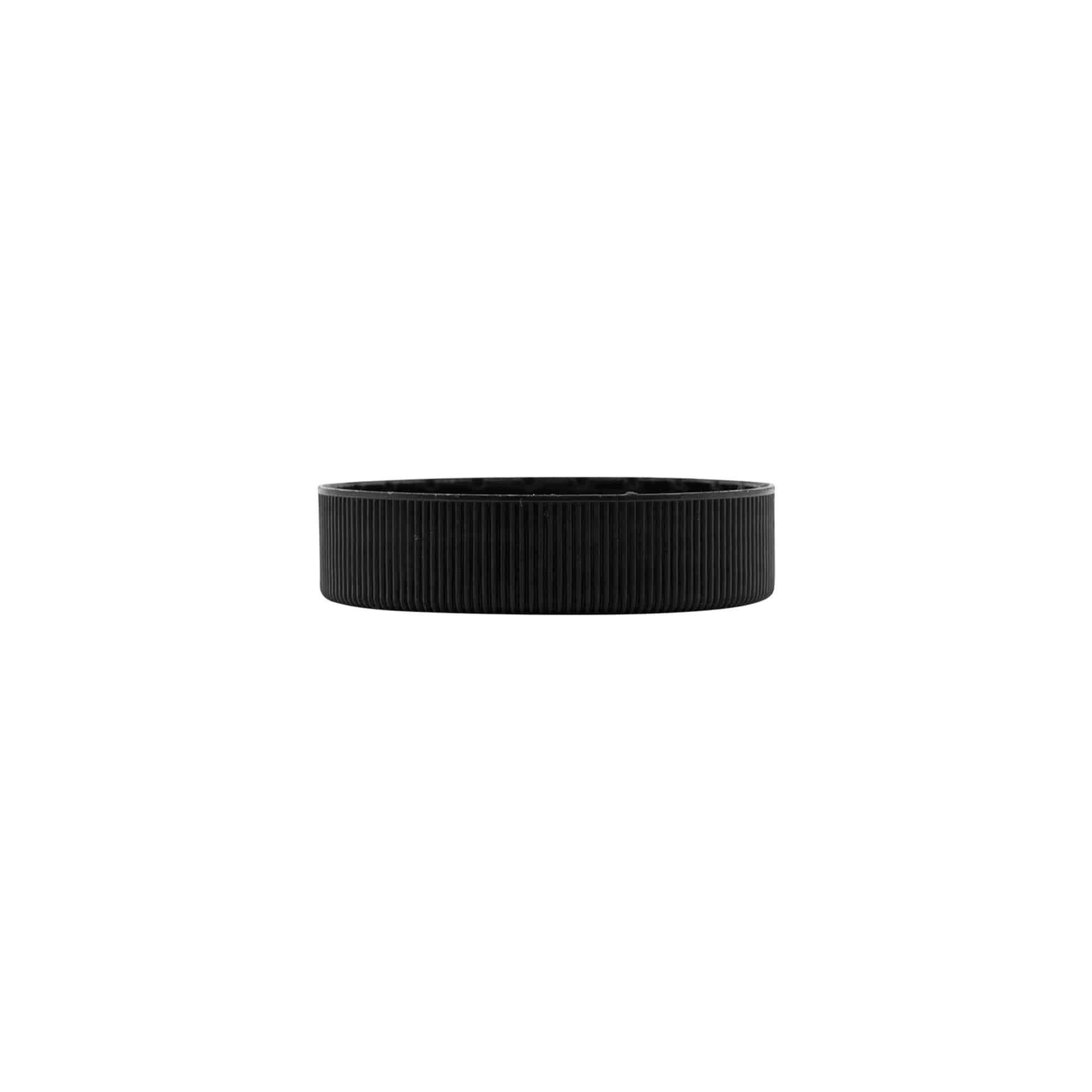 Schraubverschluss mit EPE-Einlage, PP-Kunststoff, schwarz, für Mündung: DIN 60