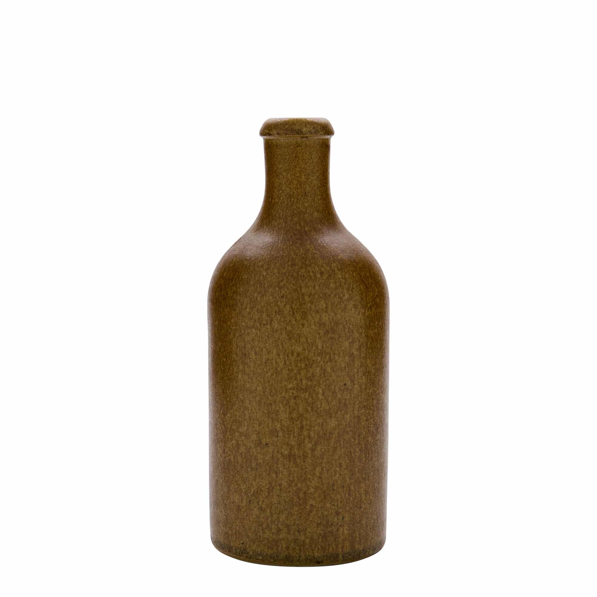 500 ml Tonkrug, Steinzeug, braun-kristall, Mündung: Kork 500 ml Tonkrug, Steinzeug, braun-kristall, Mündung: Kork