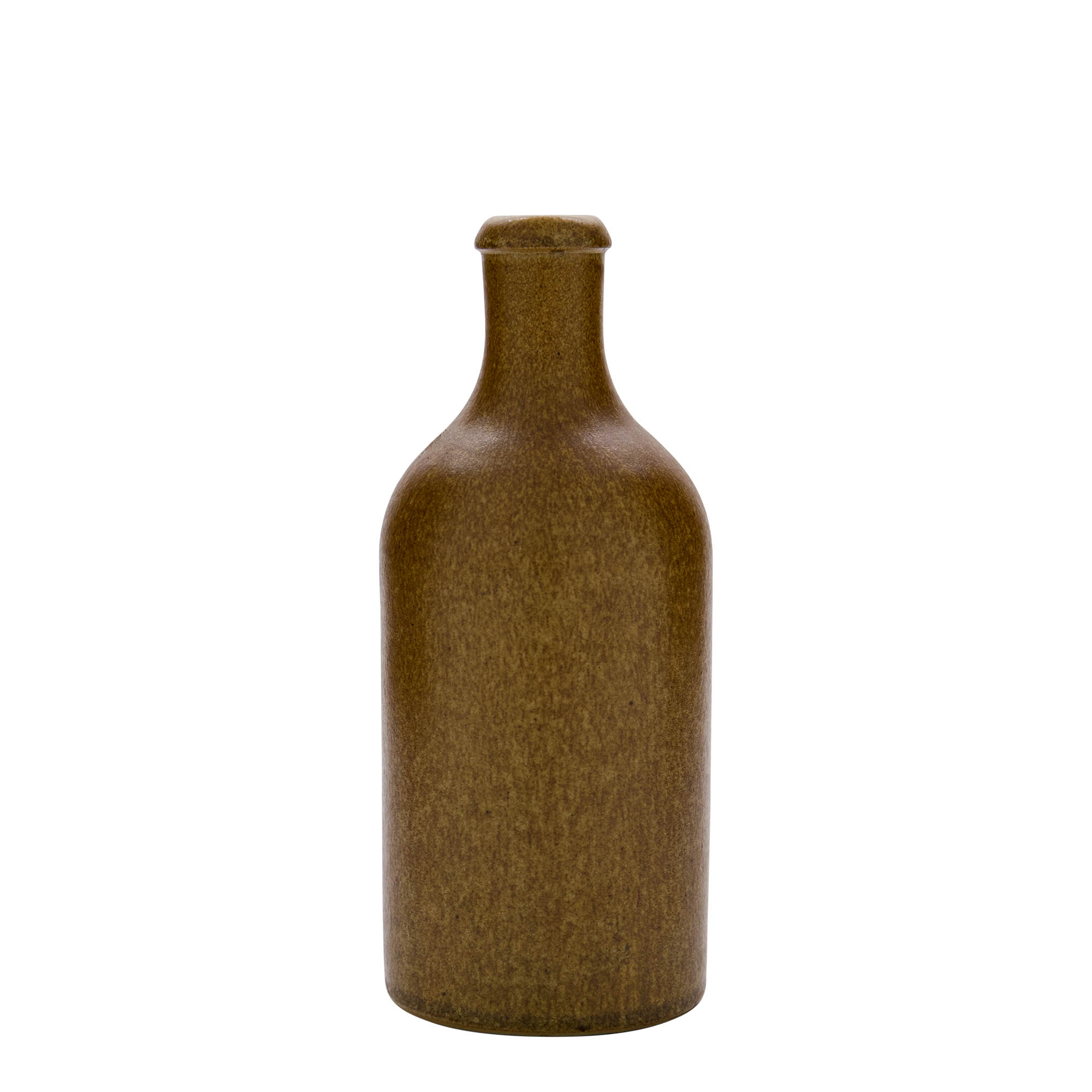 500 ml Tonkrug, Steinzeug, braun-kristall, Mündung: Kork 500 ml Tonkrug, Steinzeug, braun-kristall, Mündung: Kork