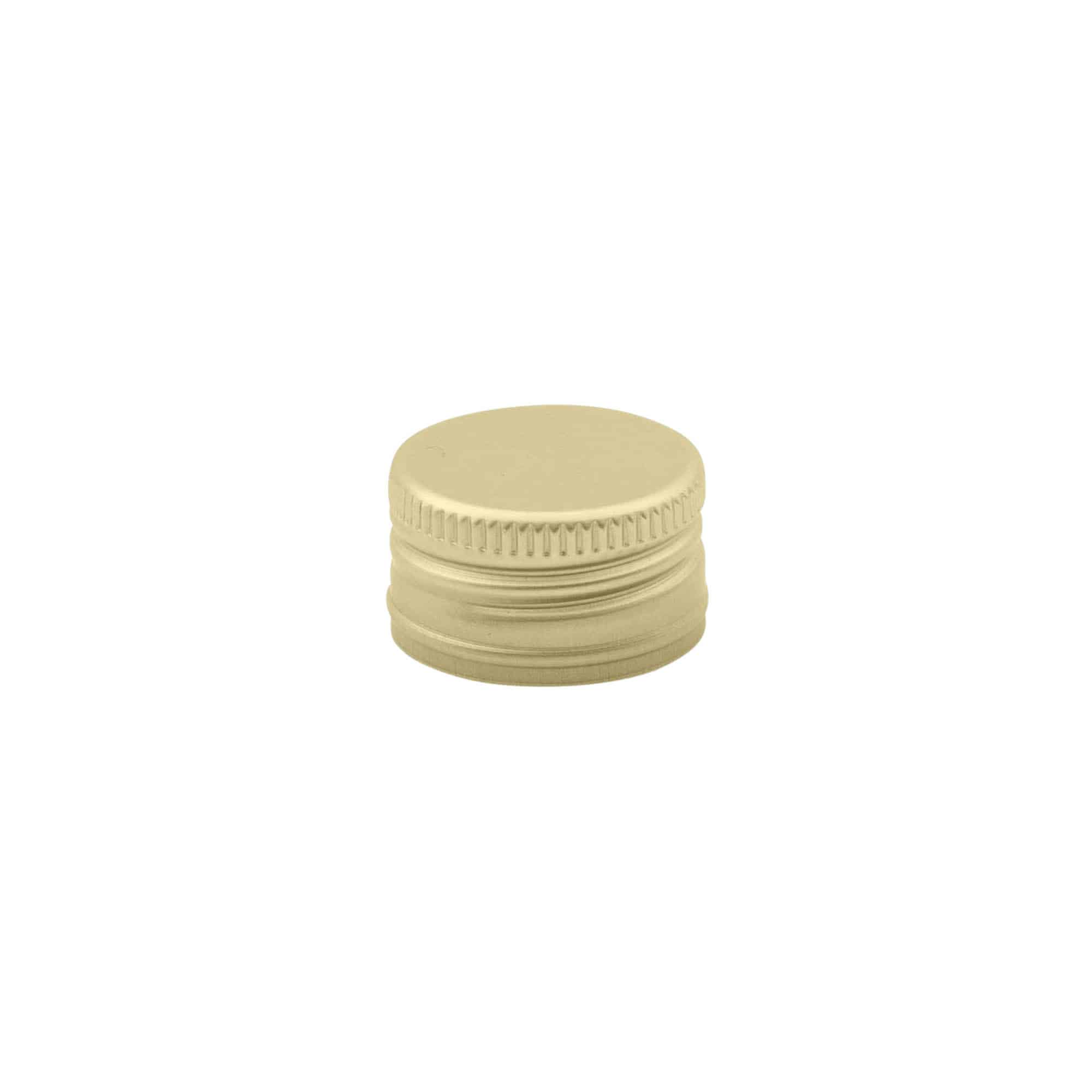 Schraubverschluss, Metall, gold, für Mündung: PP 24 Schraubverschluss, Metall, gold, für Mündung: PP 24