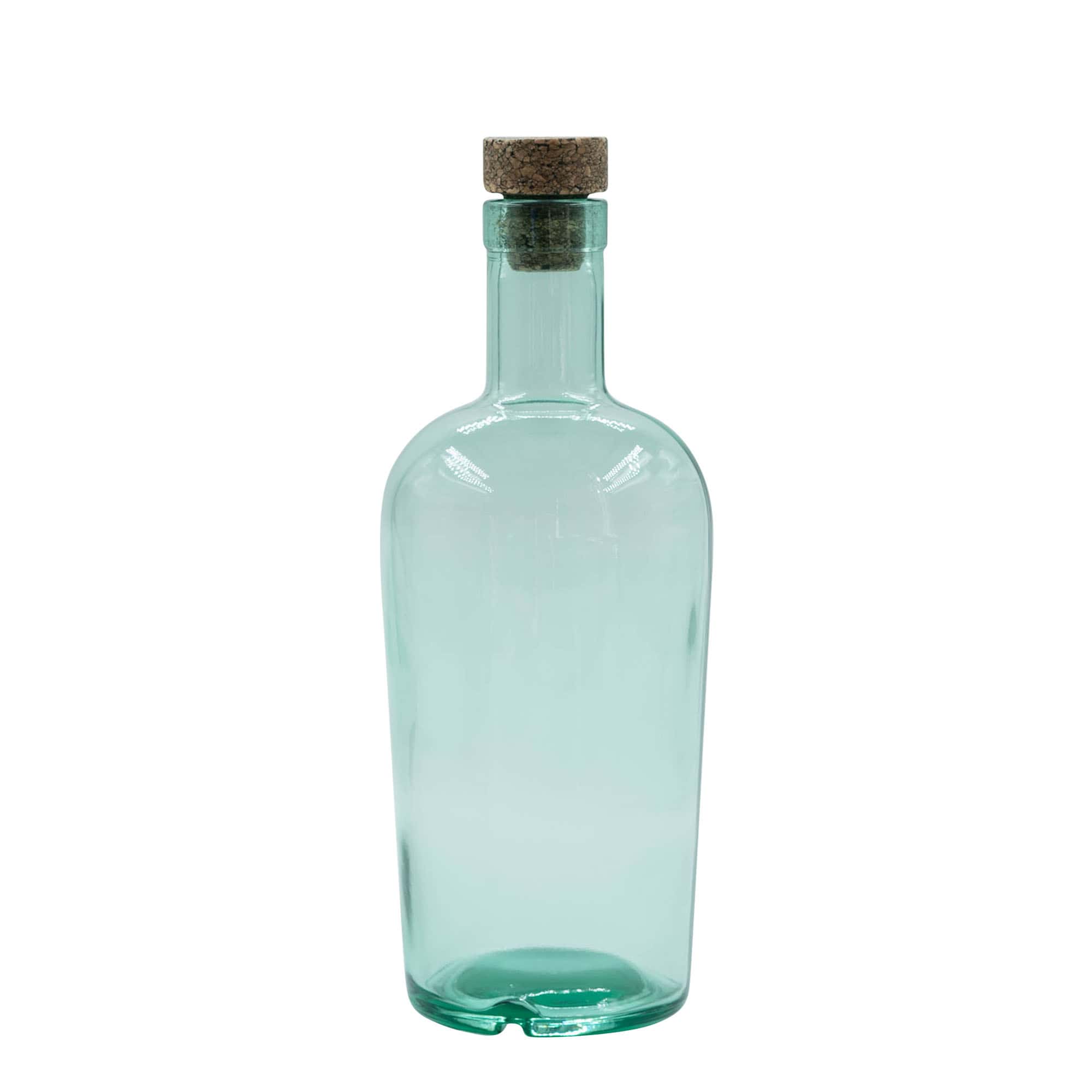 700 ml Glasflasche «Teo Light», Mündung: Kork
