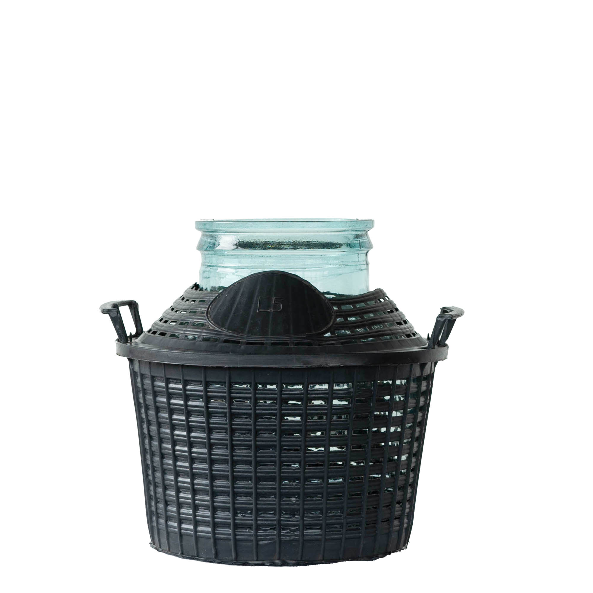 5 l Ballonflasche Weithals, Glas, Mündung: Stülpdeckel 5 l Ballonflasche Weithals, Glas, Mündung: Stülpdeckel