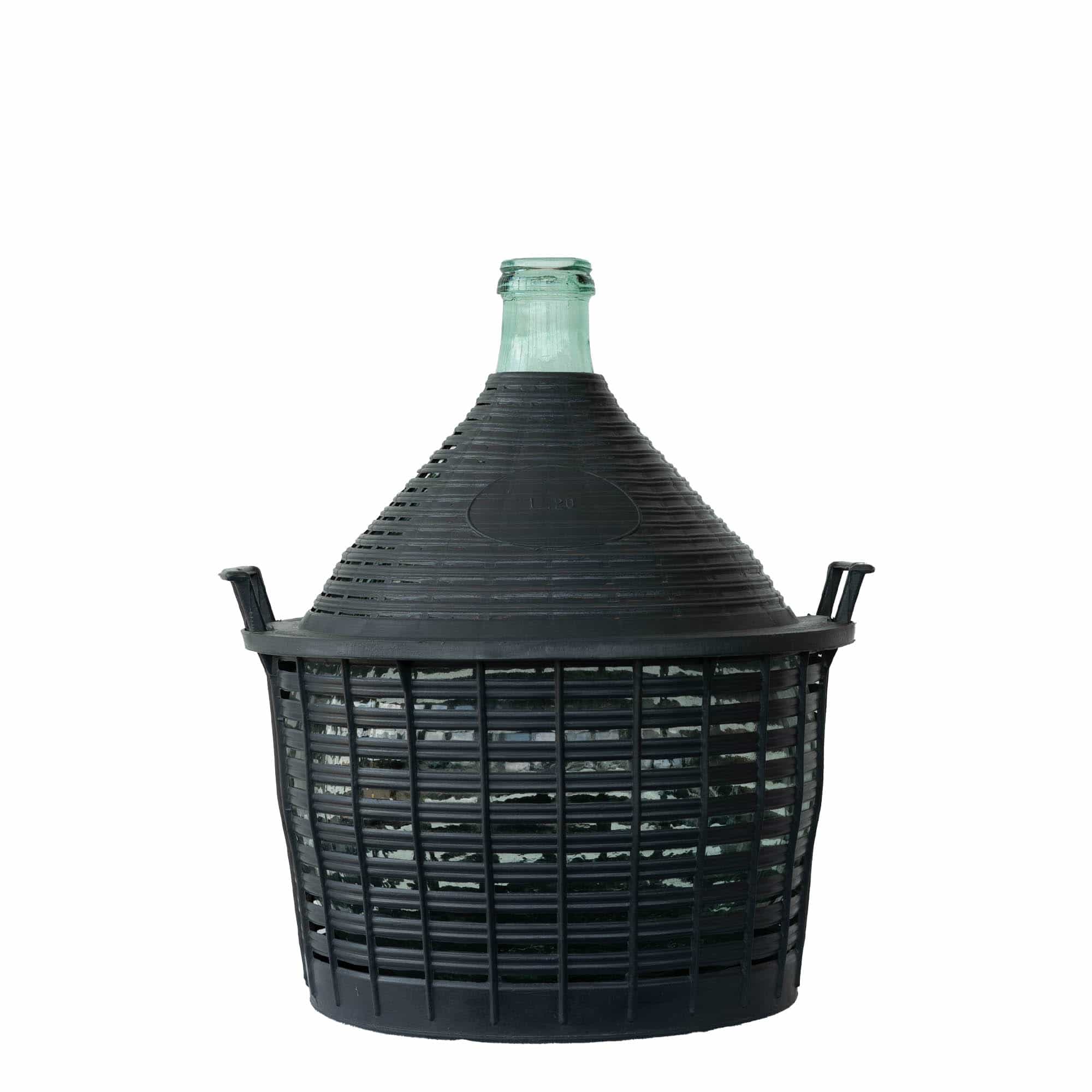 20 l Ballonflasche Enghals, Glas, Mündung: Stülpdeckel 20 l Ballonflasche Enghals, Glas, Mündung: Stülpdeckel