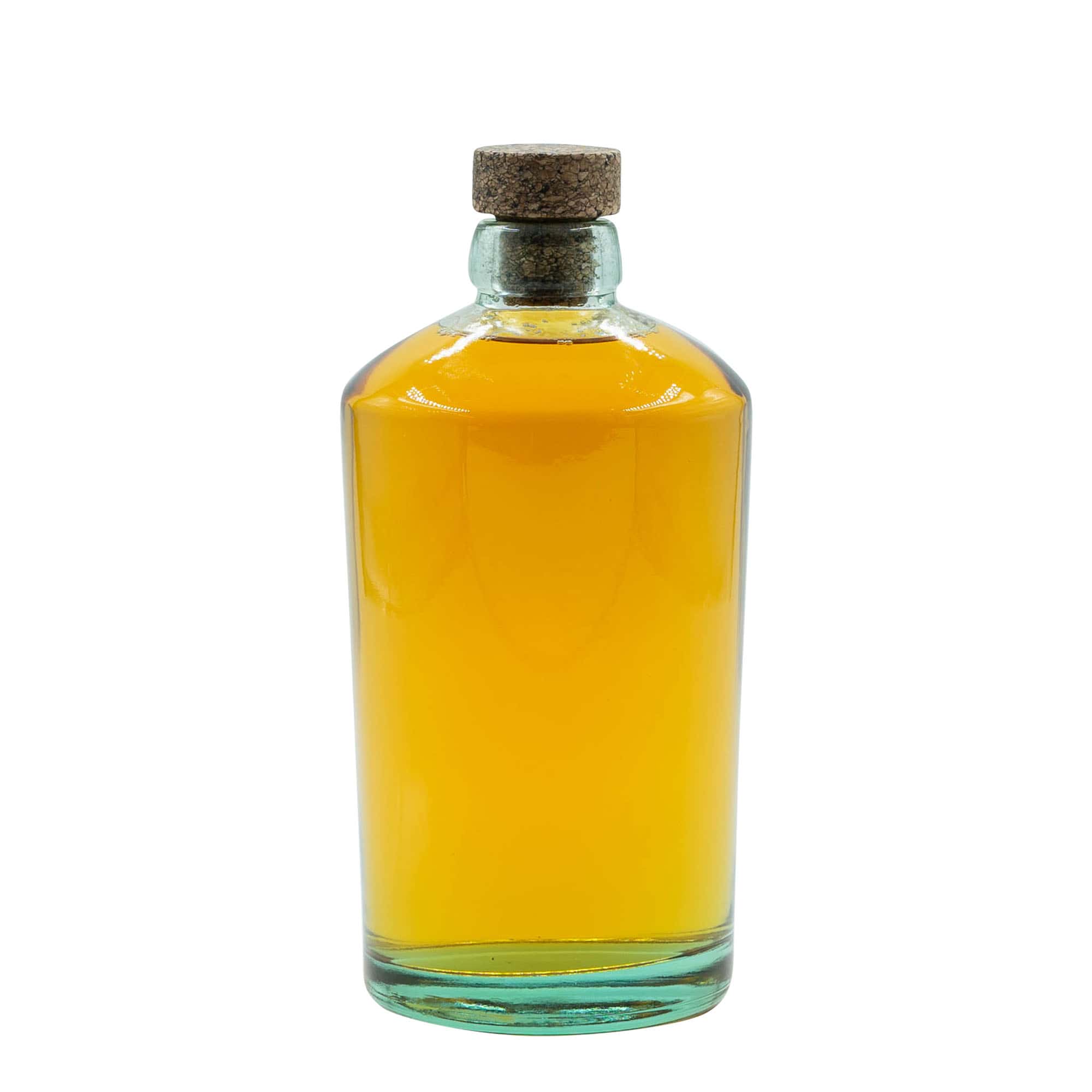 700 ml Glasflasche 'Barrel', Mündung: Kork