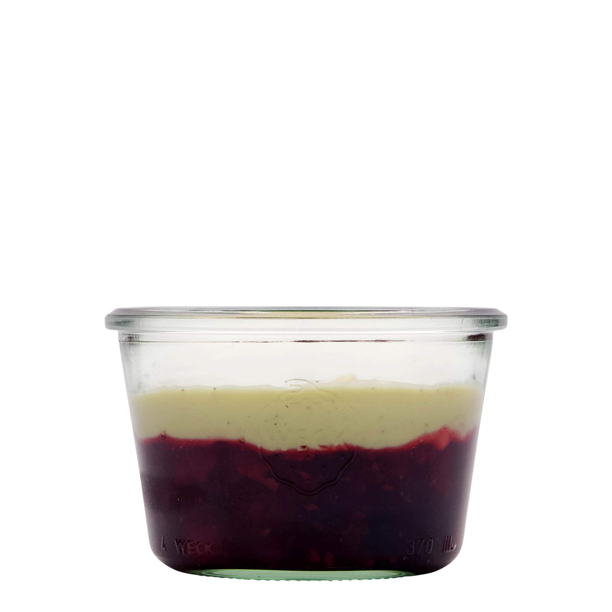 370 ml WECK-Sturzglas, Mündung: Rundrand 370 ml WECK-Sturzglas, Mündung: Rundrand