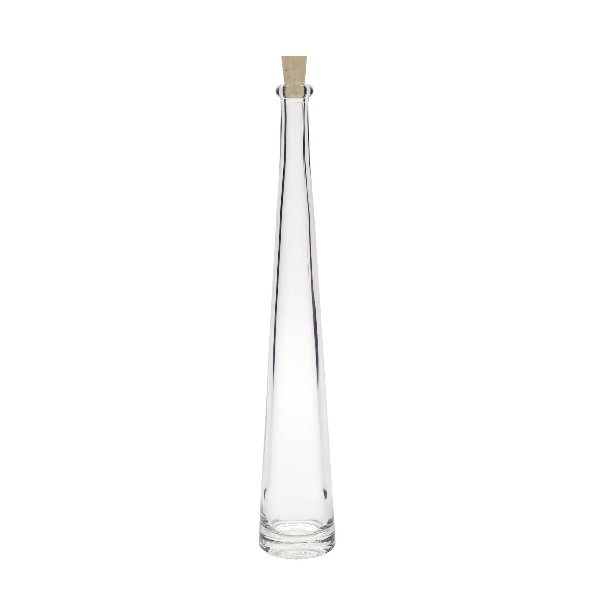 100 ml Glasflasche 'Dama Rondo', Mündung: Kork 100 ml Glasflasche 'Dama Rondo', Mündung: Kork