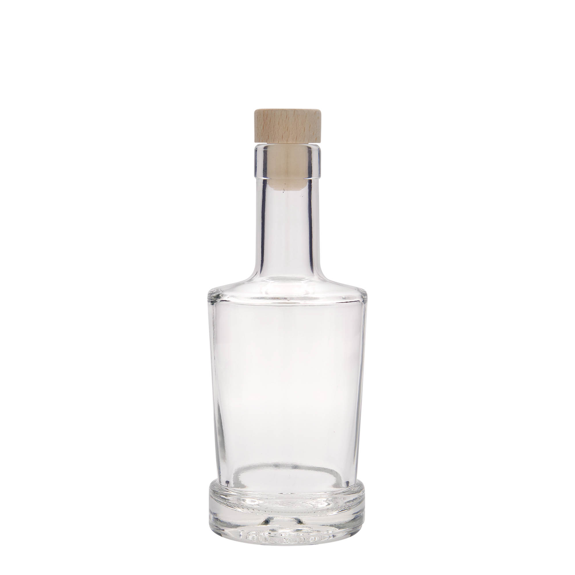250 ml Glasflasche 'Deborah', Mündung: Kork