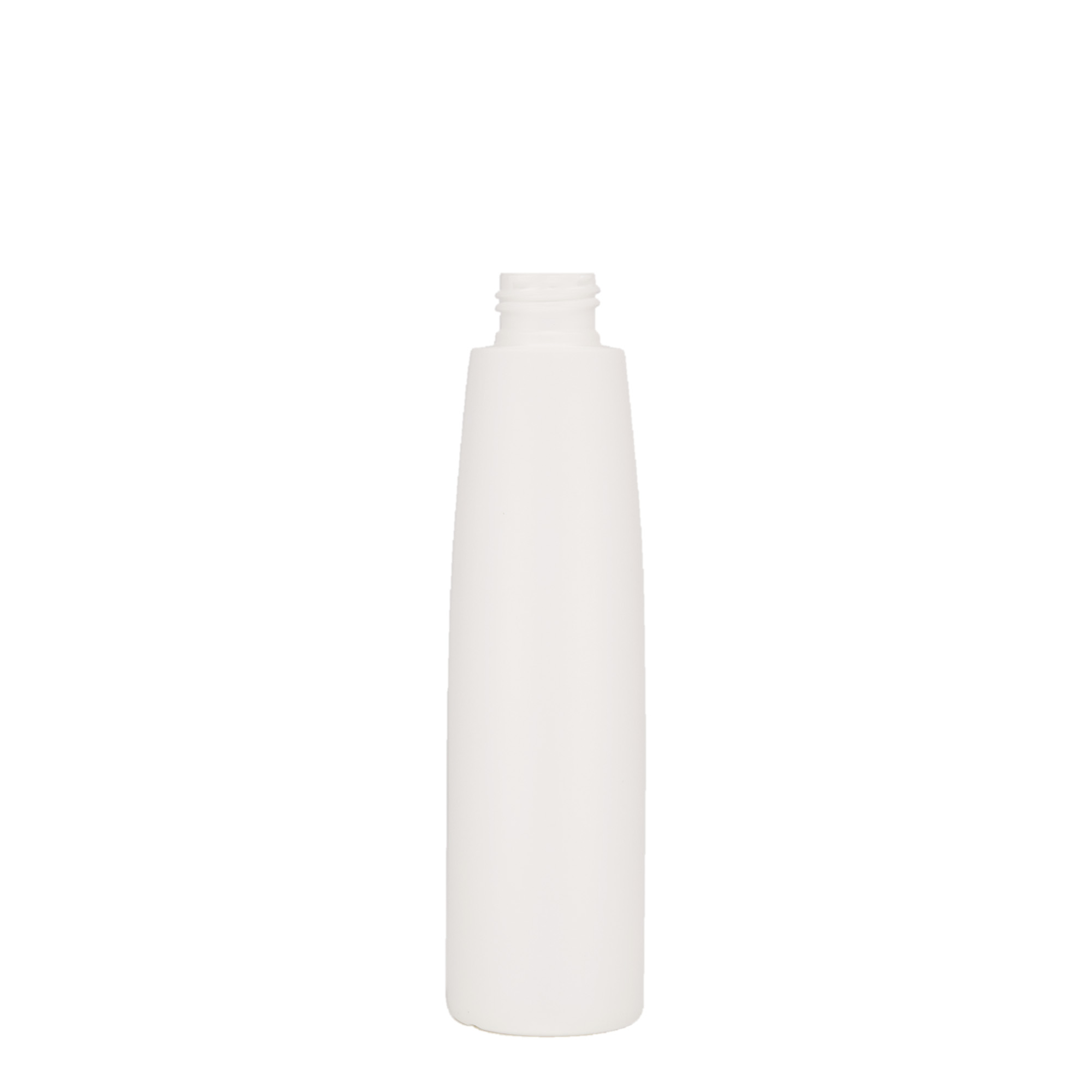 200 ml Kunststoffflasche 'Donald', HDPE, weiß, Mündung: 24/410 200 ml Kunststoffflasche 'Donald', HDPE, weiß, Mündung: 24/410